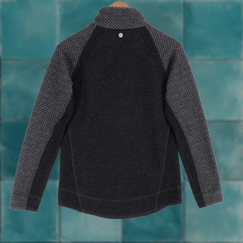 Prana VINTAGE Prana Sweater Womens S Black Raglan Sleeve Mock Neck Pullover Knit Wool Blend Casual Winter, Fall, Spring Mens Womens Girls Size S / US 4 / IT 40 - 1 Thumbnail