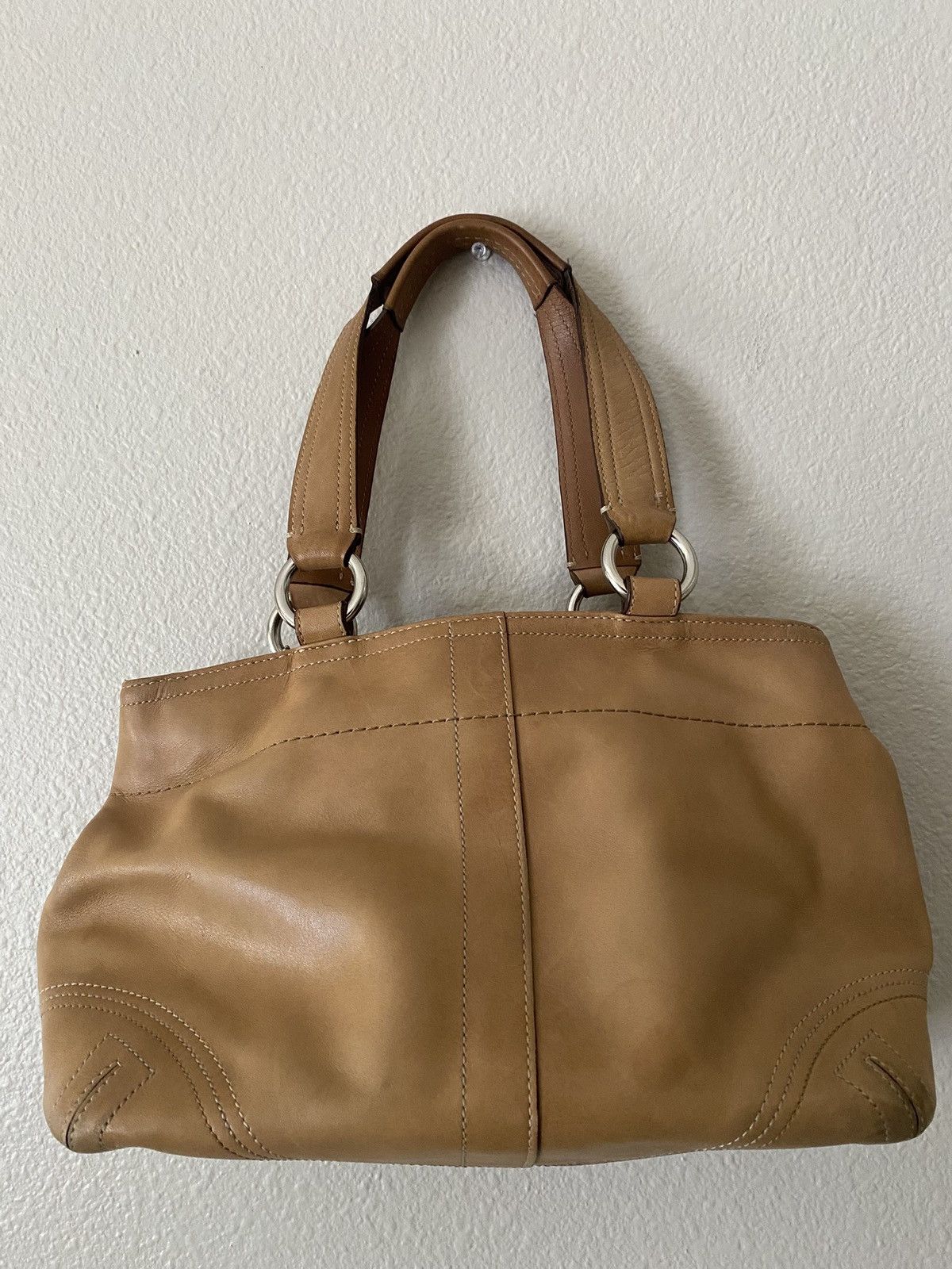 Coach Y2K Coach Medium Soho Tote Satchel Handbag 8A09 Size ONE SIZE - 6 Thumbnail