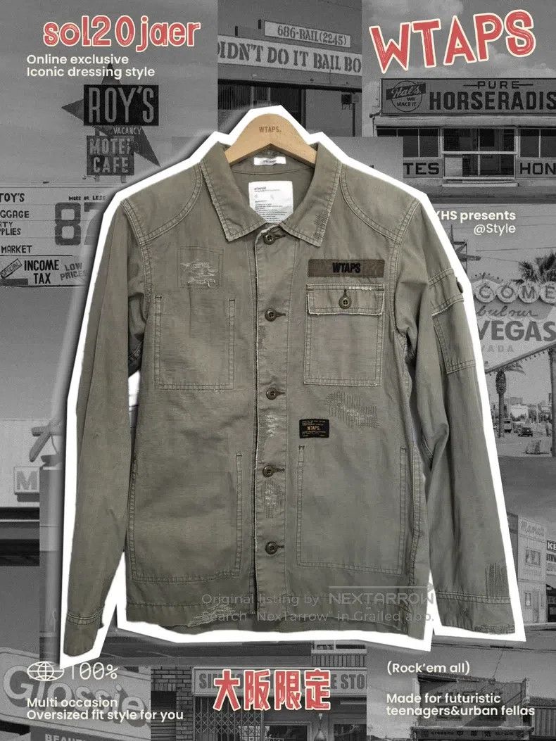 Wtaps Wtaps size S Heavy Water Wash Bone Destruction Set Size US 39 - 3 Thumbnail