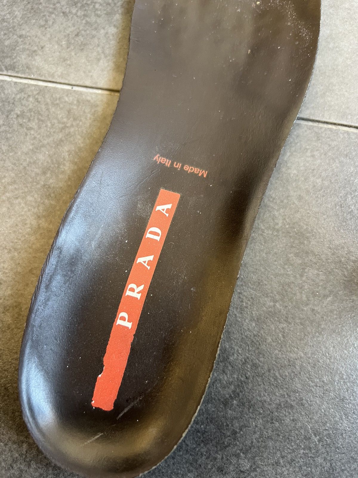Prada × Vintage Rare Prada vintage 90s red tab Chelsea ankle boots Size US 9 / IT 39 - 12 Thumbnail