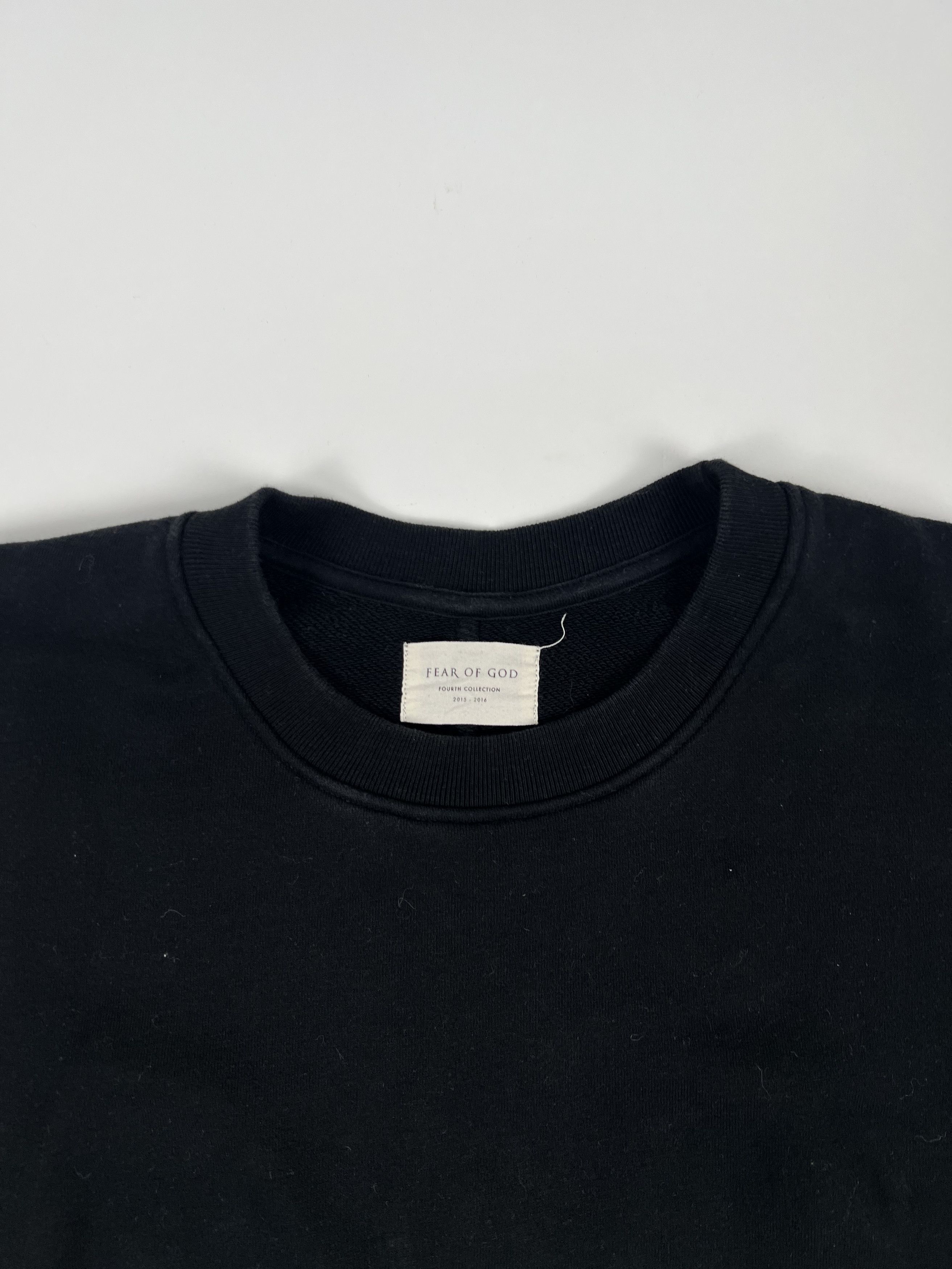 Fear of God Fear Of God Fourth Collection Cut Off Crewneck Size US XL / EU 56 / 4 - 3 Thumbnail