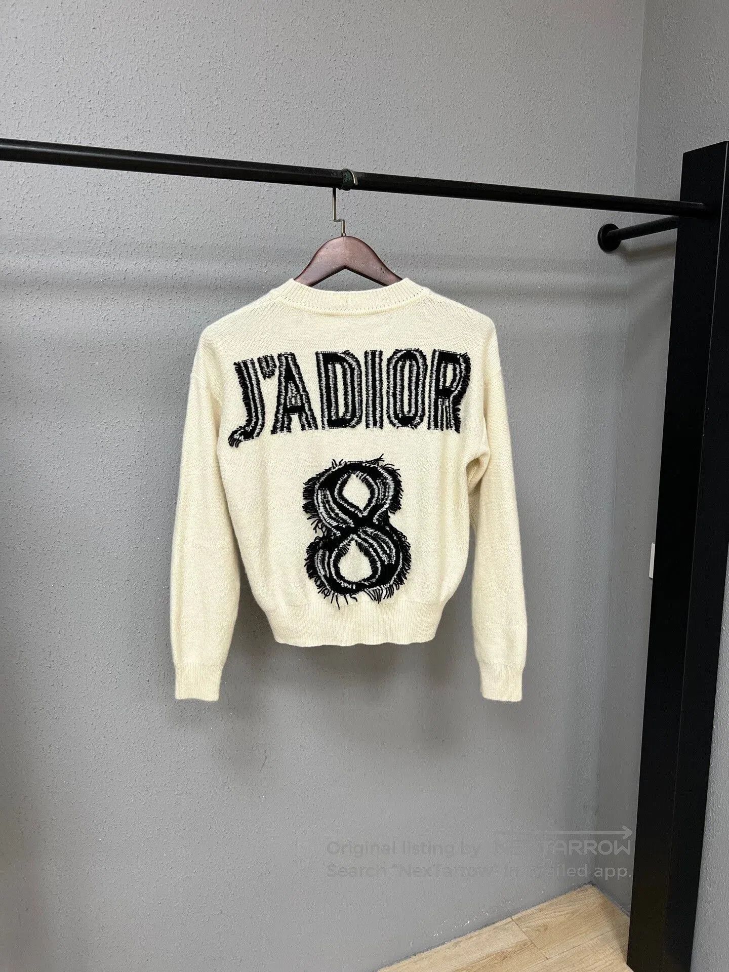 Dior Dior Embroidered Cashmere Sweater JA8. Size S / US 4 / IT 40 - 1 Thumbnail