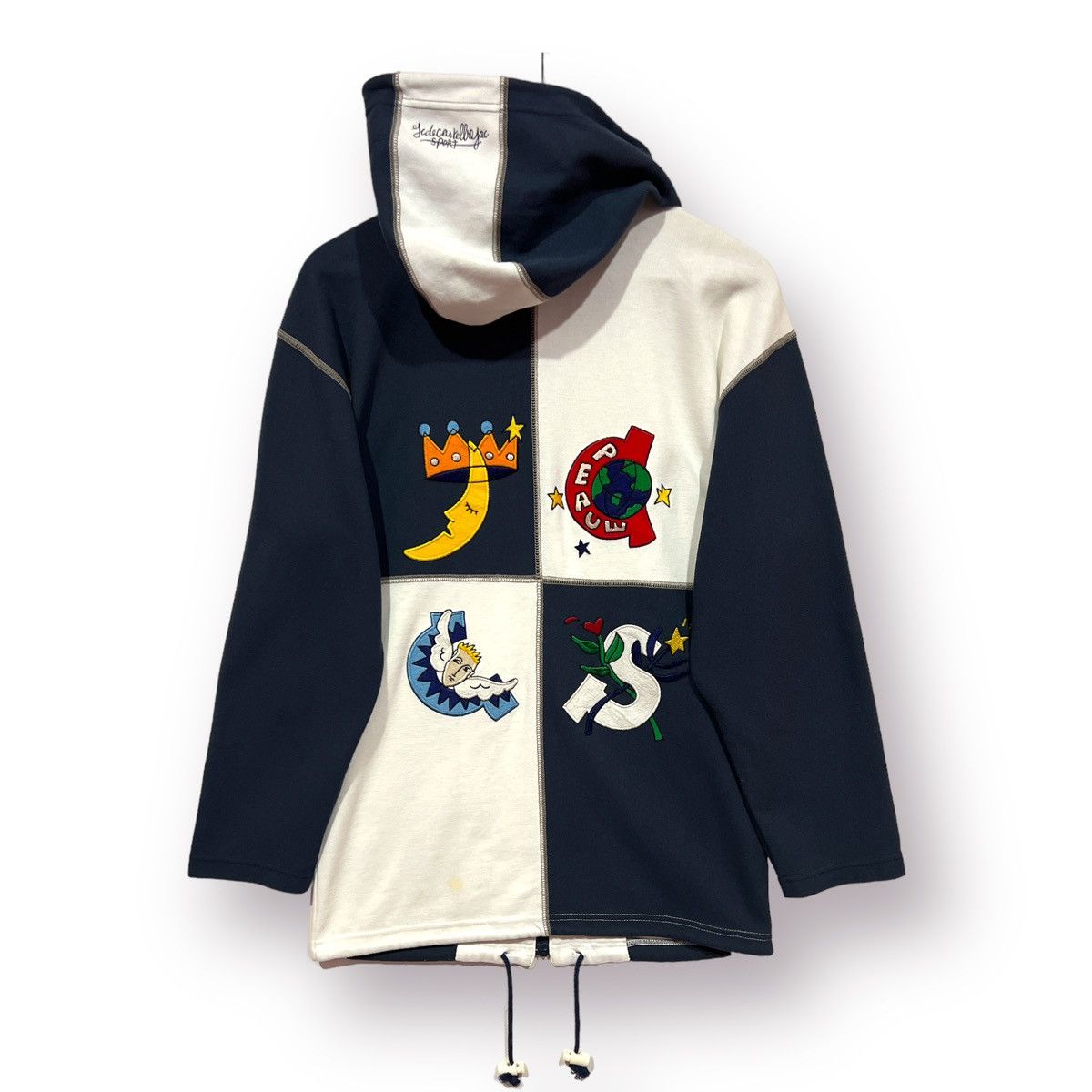 Jean Charles De Castelbajac 🔥 JC DE CASTEL BAJAC italian art designer hooded Size US S / EU 44-46 / 1 - 1 Thumbnail