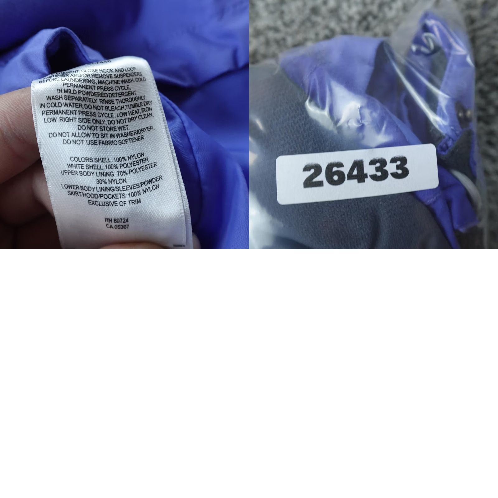 Vintage Columbia Jacket Womens M Blue Interchange 3-in-1 Windproof Waterproof Coat Hiking Outdoor Ski Sports Zip Pockets Size M / US 6-8 / IT 42-44 - 9 Thumbnail