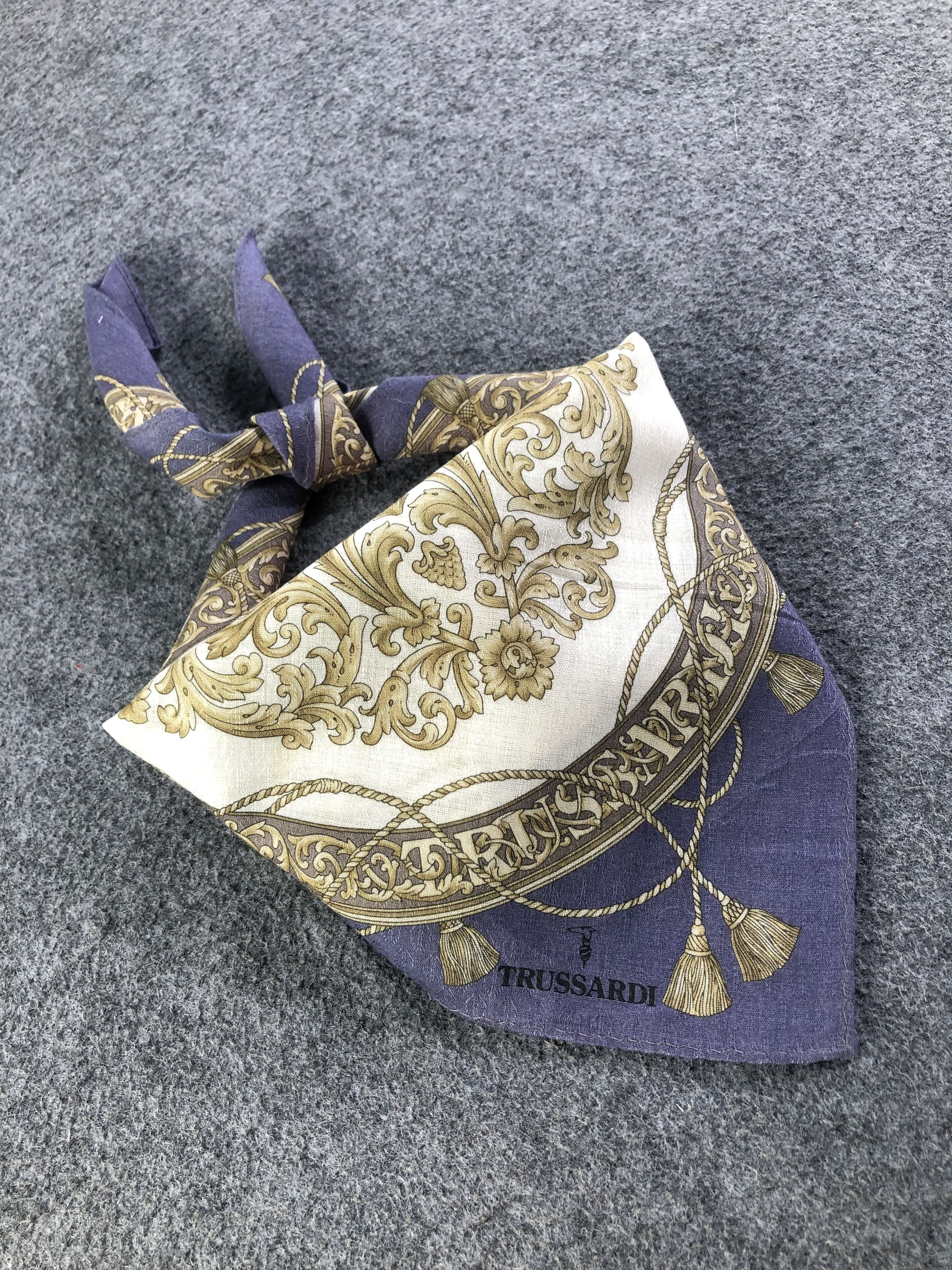Trussardi × Vintage Trussardi Handkerchief / Bandana / Neckerchief Size ONE SIZE - 2 Thumbnail