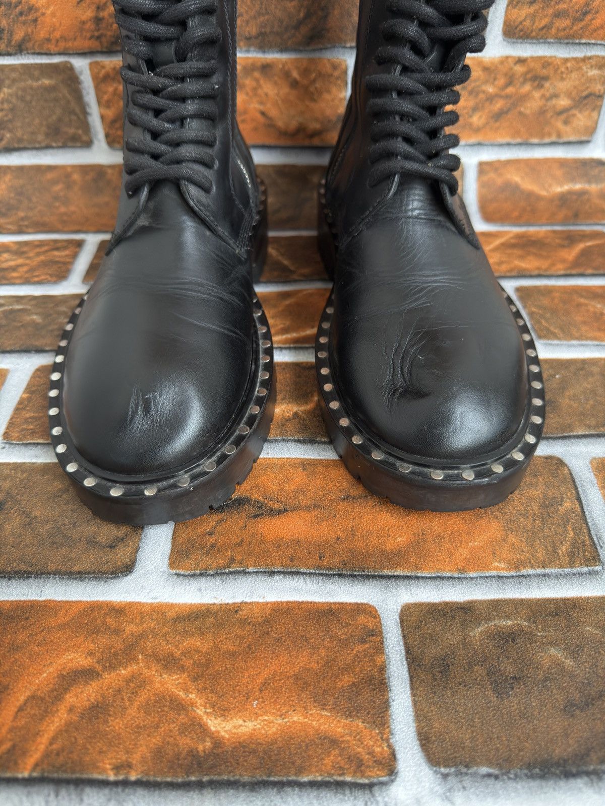 Ann Demeulemeester 😮‍💨♣️stud-detail boots Size US 6 / IT 36 - 5 Thumbnail
