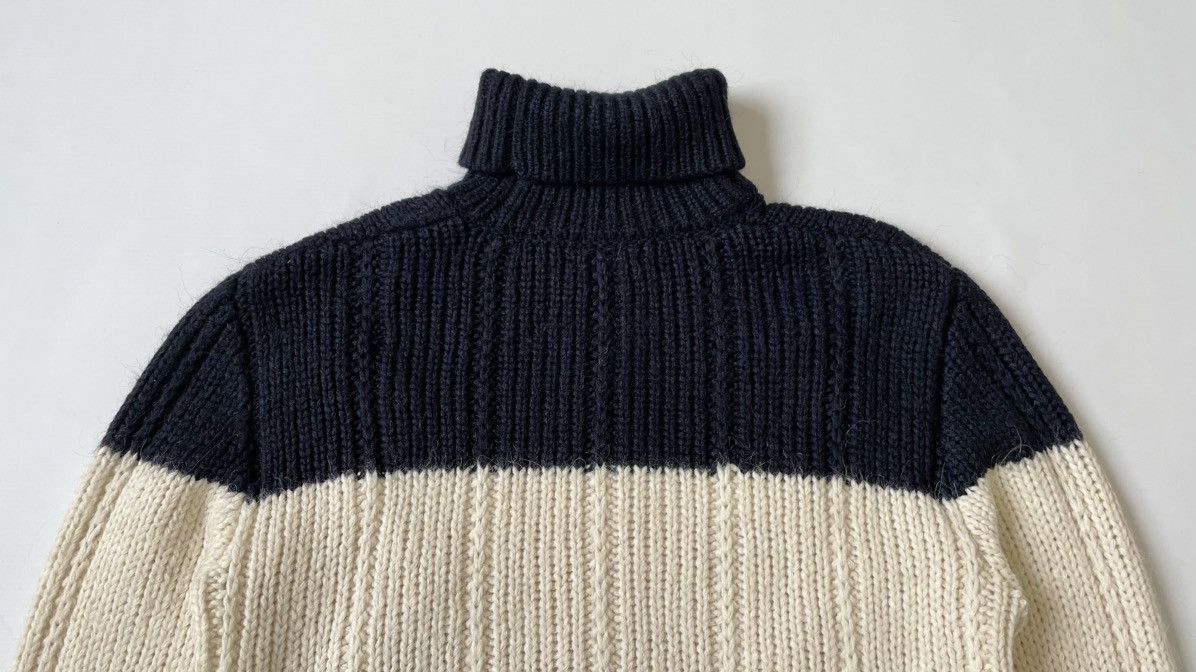 Dries Van Noten Colourblock Alpaca ‘Aran’ Knit Sweater Size US M / EU 48-50 / 2 - 12 Thumbnail