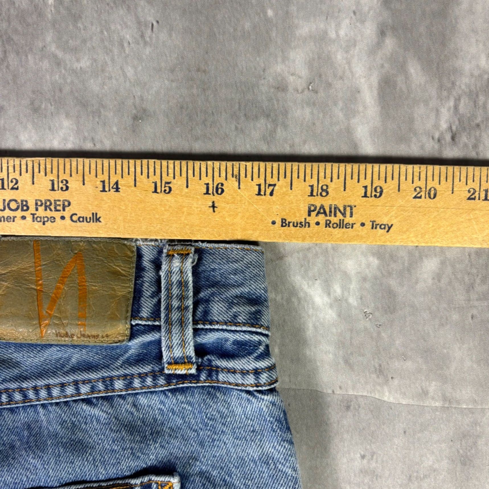 Nudie Jeans Nudie Jeans Co Mens Straight Leg Denim Jeans Light Wash Distressed Size 34x31 Jeans Mens Straight Leg Denim Light Wash Distressed 34x31 Size US 34 / EU 50 - 3 Thumbnail