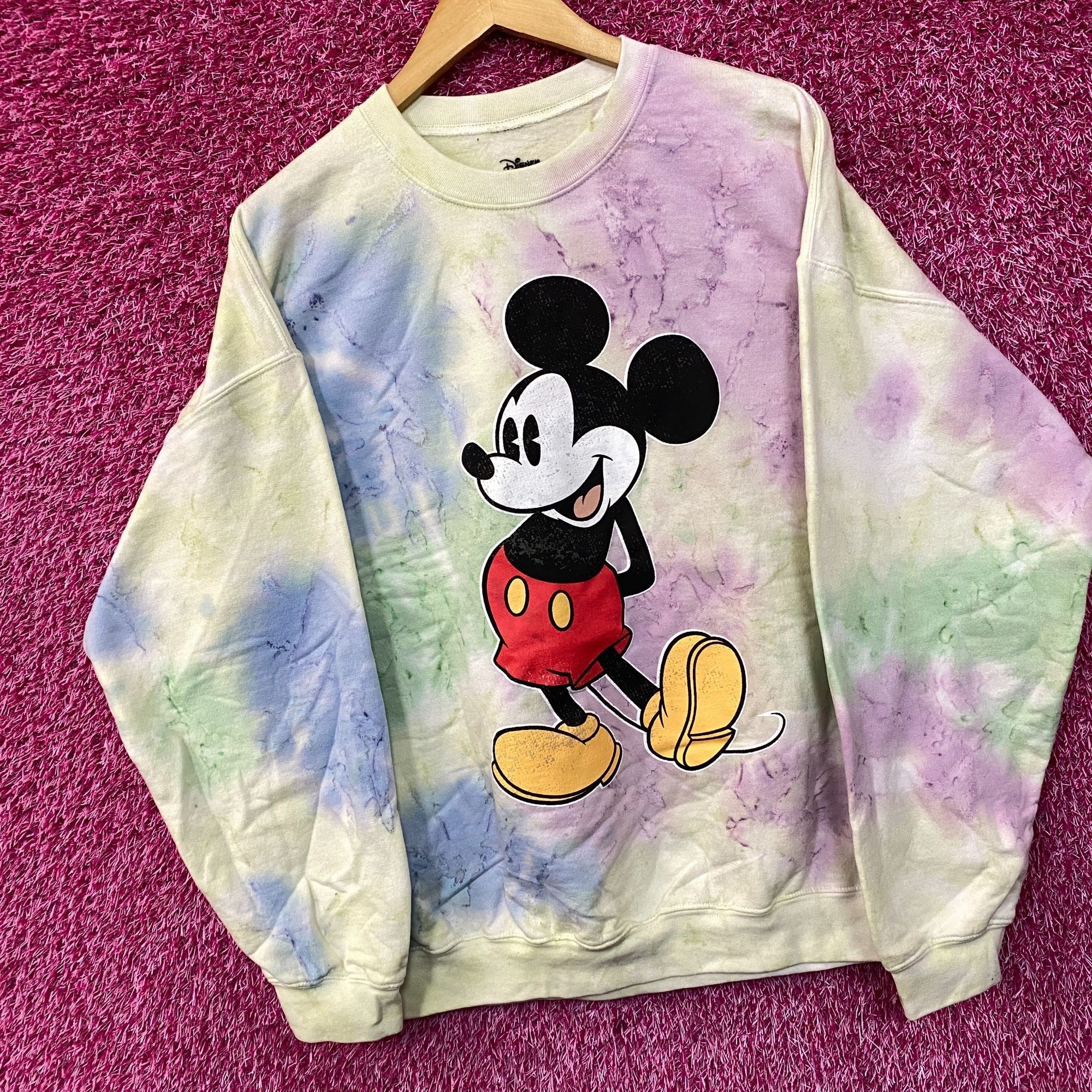 Disney Mickey Mouse Tiedye Crewneck size 1X Size US XL / EU 56 / 4 - 3 Thumbnail