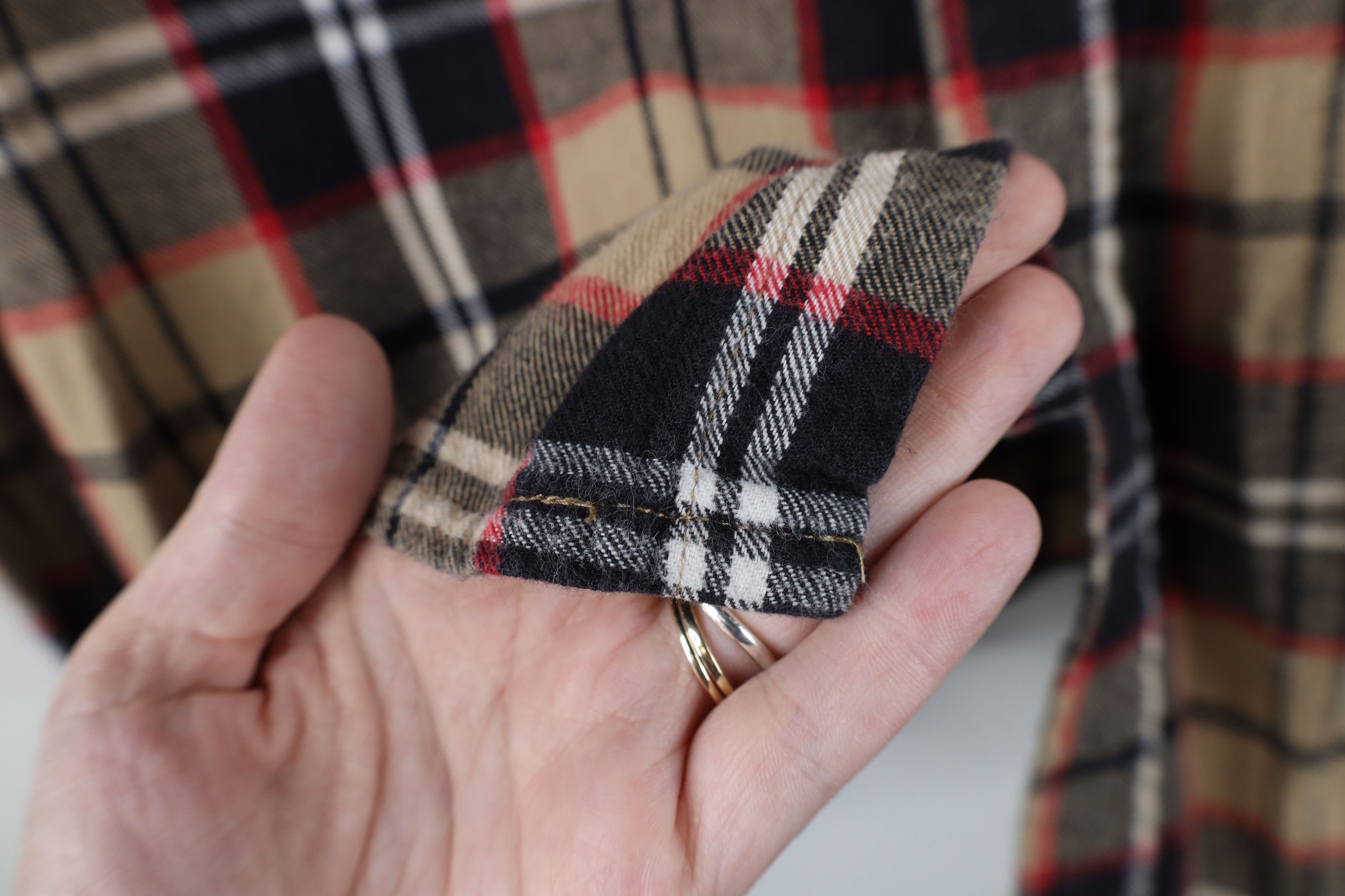 Vintage Vintage 90s Streetwear Flannel Collared Button Shirt Plaid Size US L / EU 52-54 / 3 - 6 Thumbnail