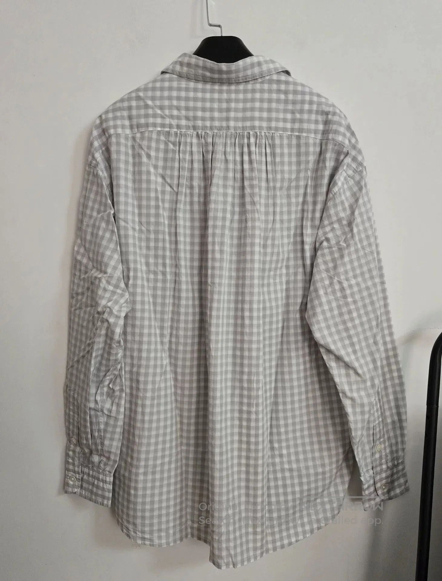 Porter Classic Porter Classic Roll Up Kyoto Limited Gray Check Shirt. Size US M / EU 48-50 / 2 - 3 Thumbnail
