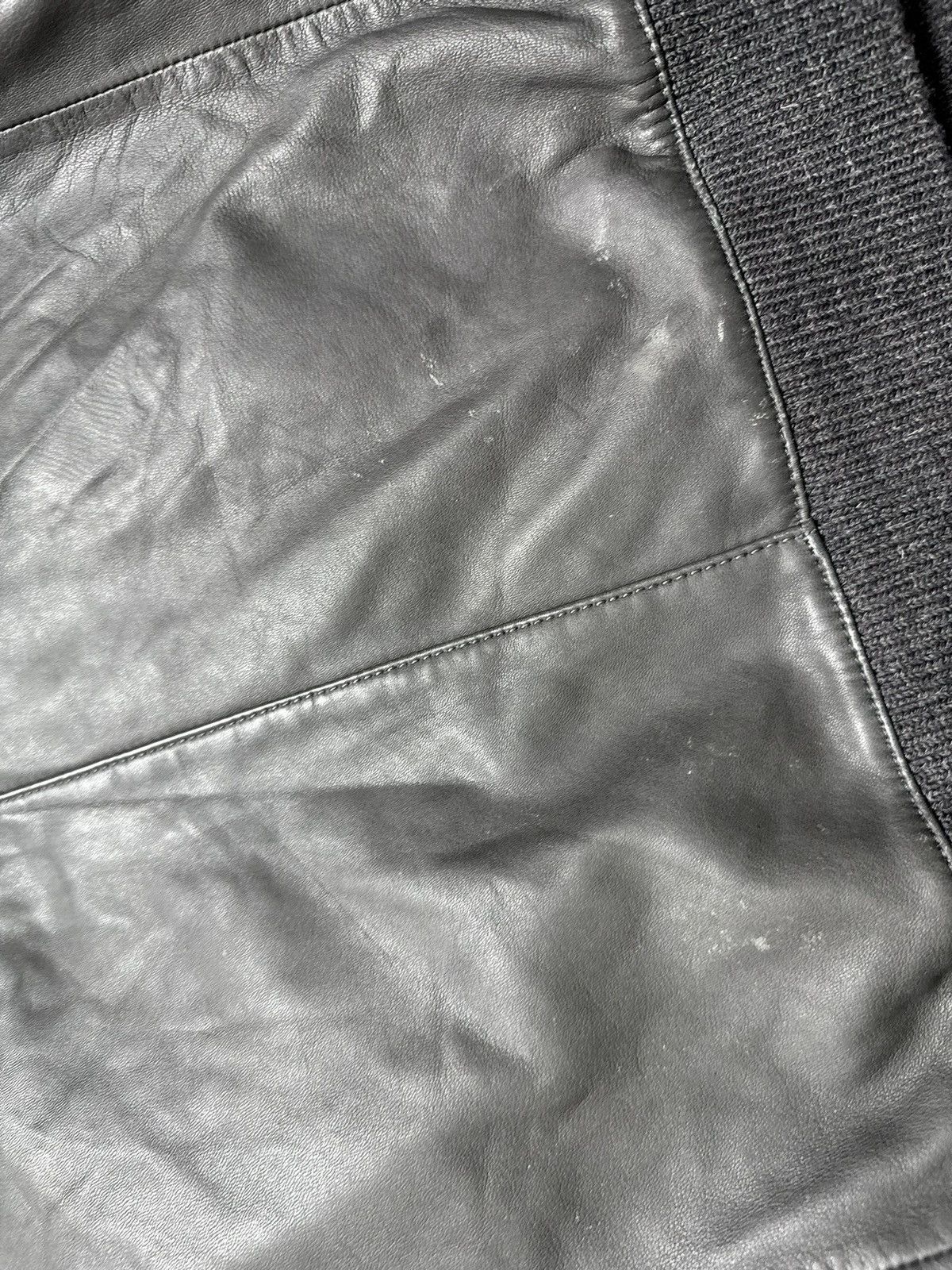 Allsaints Allsaints Leather Bomber Jacket Size S Size US S / EU 44-46 / 1 - 11 Thumbnail