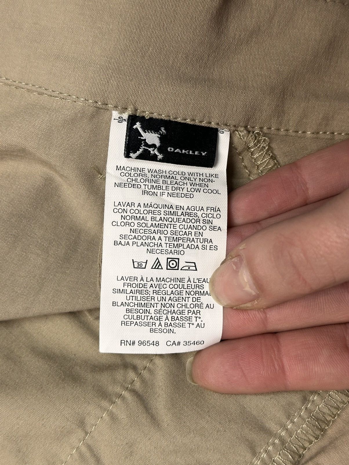 Oakley Vintage Oakley tactical beige pants utility cargo style Size US 38 / EU 54 - 7 Thumbnail