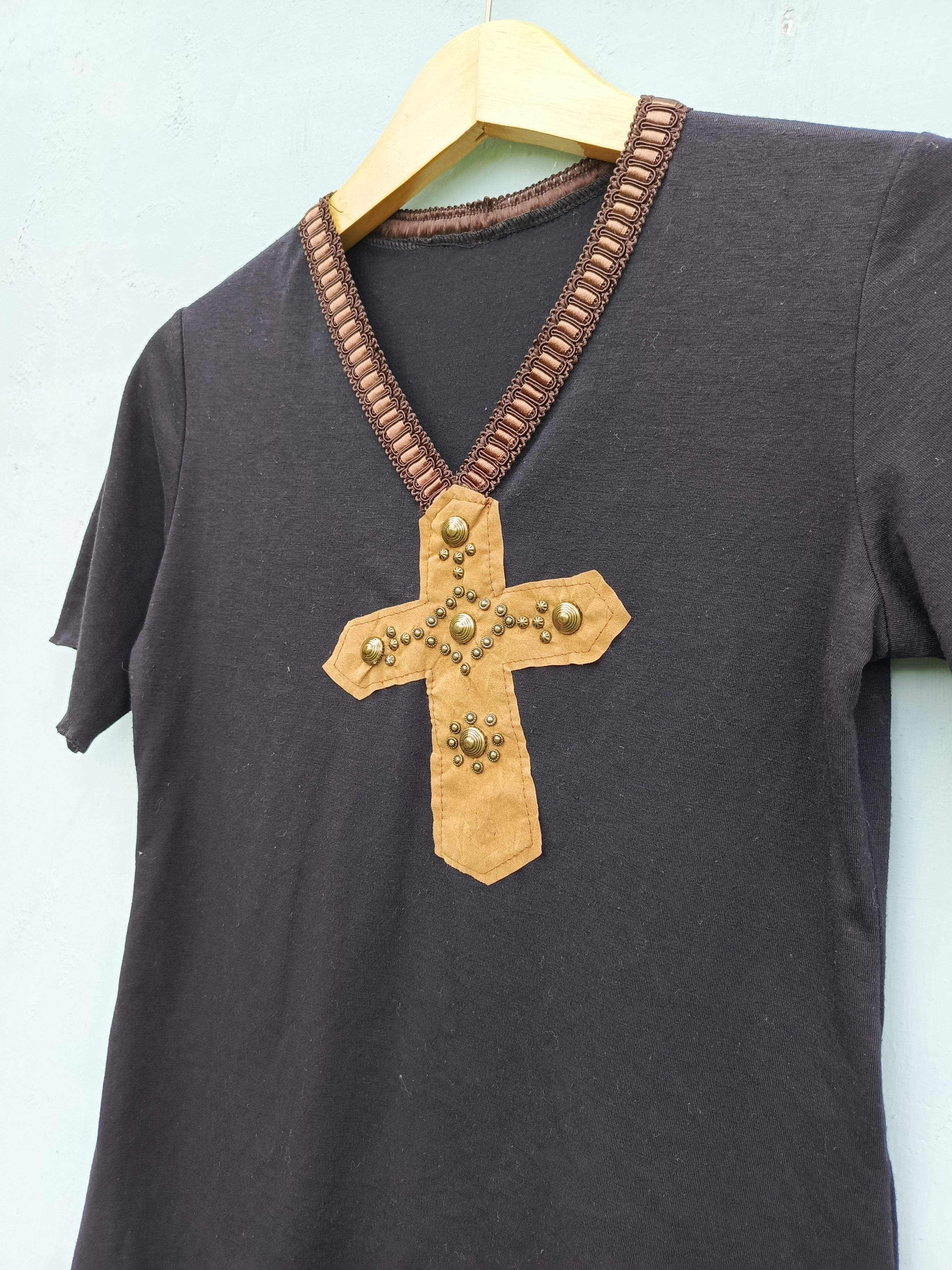 Japanese Brand You & MS Cross logo women's t-shirts Size M / US 6-8 / IT 42-44 - 6 Thumbnail