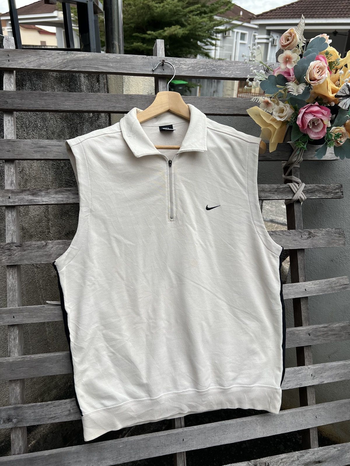 Nike Vintage Nike Golf Half Zipper Vest Size US L / EU 52-54 / 3 - 4 Thumbnail