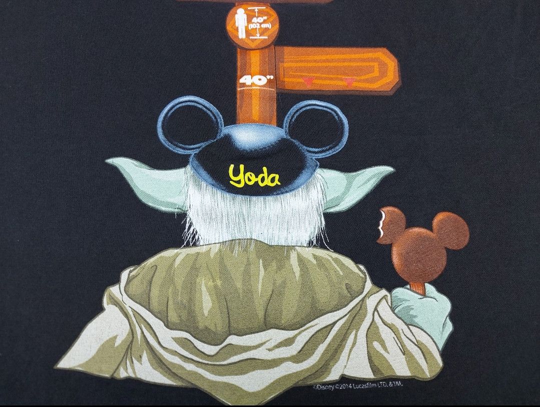 Disney × Star Wars Walt Disney Rose Blackpink Judge Me By My Size Do You? TEE Size US M / EU 48-50 / 2 - 6 Thumbnail
