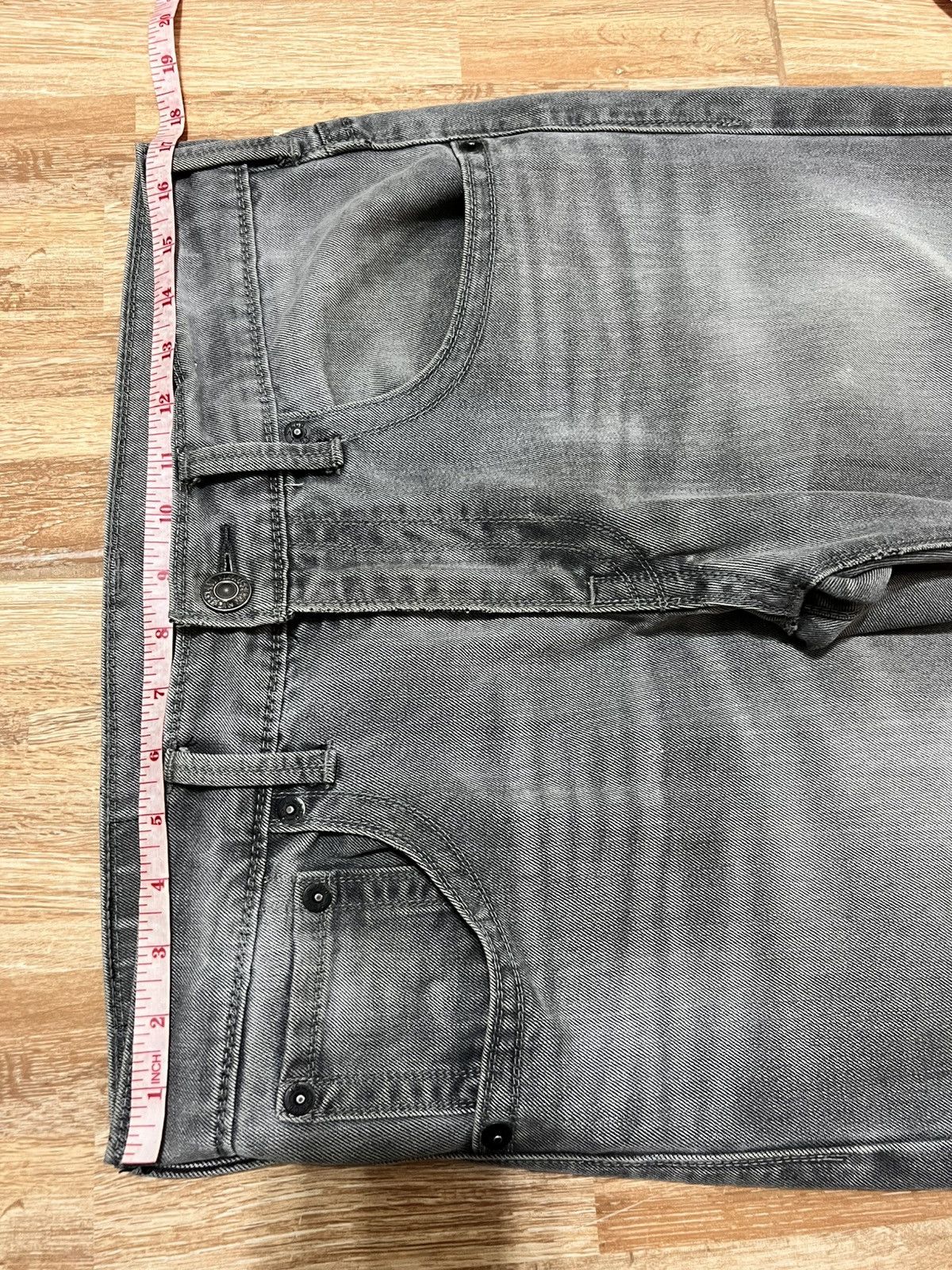 Levi's Levi’s 513 Slim Straight Grey Wash Jeans Size US 34 / EU 50 - 4 Thumbnail