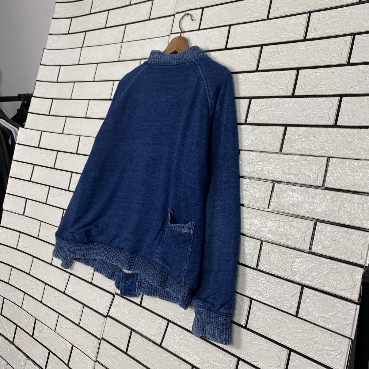 Blue Blue Japan 📌Vintage Zipper Sweater Blanket Denim Blue Trick Size US M / EU 48-50 / 2 - 12 Thumbnail