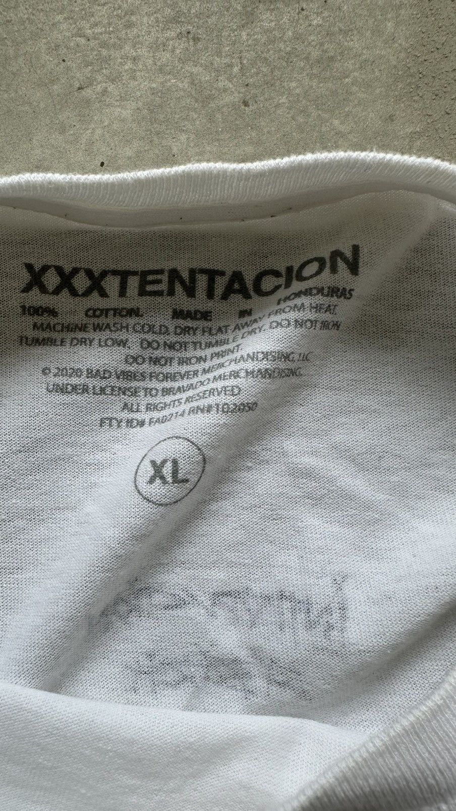 Other XXXTENTACION OFFICIAL MERCH TEE REVENGE Size US XL / EU 56 / 4 - 3 Thumbnail