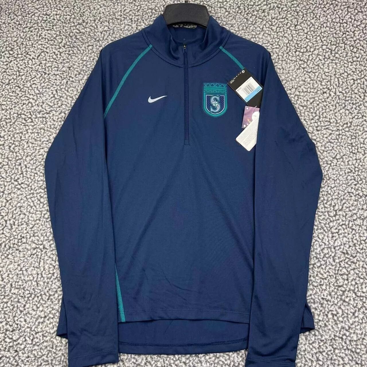 Nike Seattle Mariners Jacket Women M Dri-Fit Long Sleeve Athletic Size M / US 6-8 / IT 42-44 - 1 Thumbnail