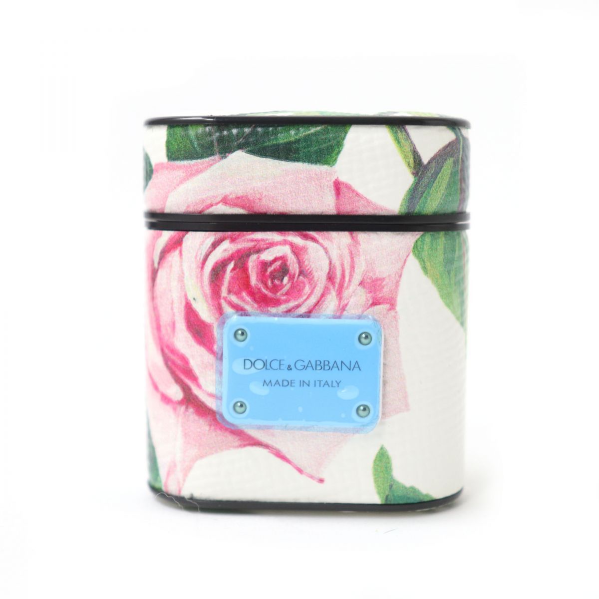 Dolce & Gabbana Dolce & Gabbana Dolce & Gabbana Rose Print Leather AirPods Case Leather Other BI2572 Size ONE SIZE - 1 Thumbnail