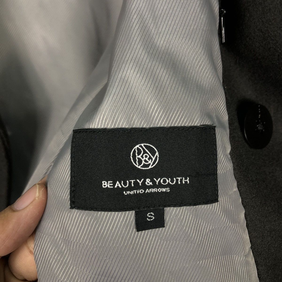 BEAUTY&YOUTH 🔥Vtg Double Breast Wool Jacket Beauty & Youth Issey Miyake Size US M / EU 48-50 / 2 - 15 Thumbnail
