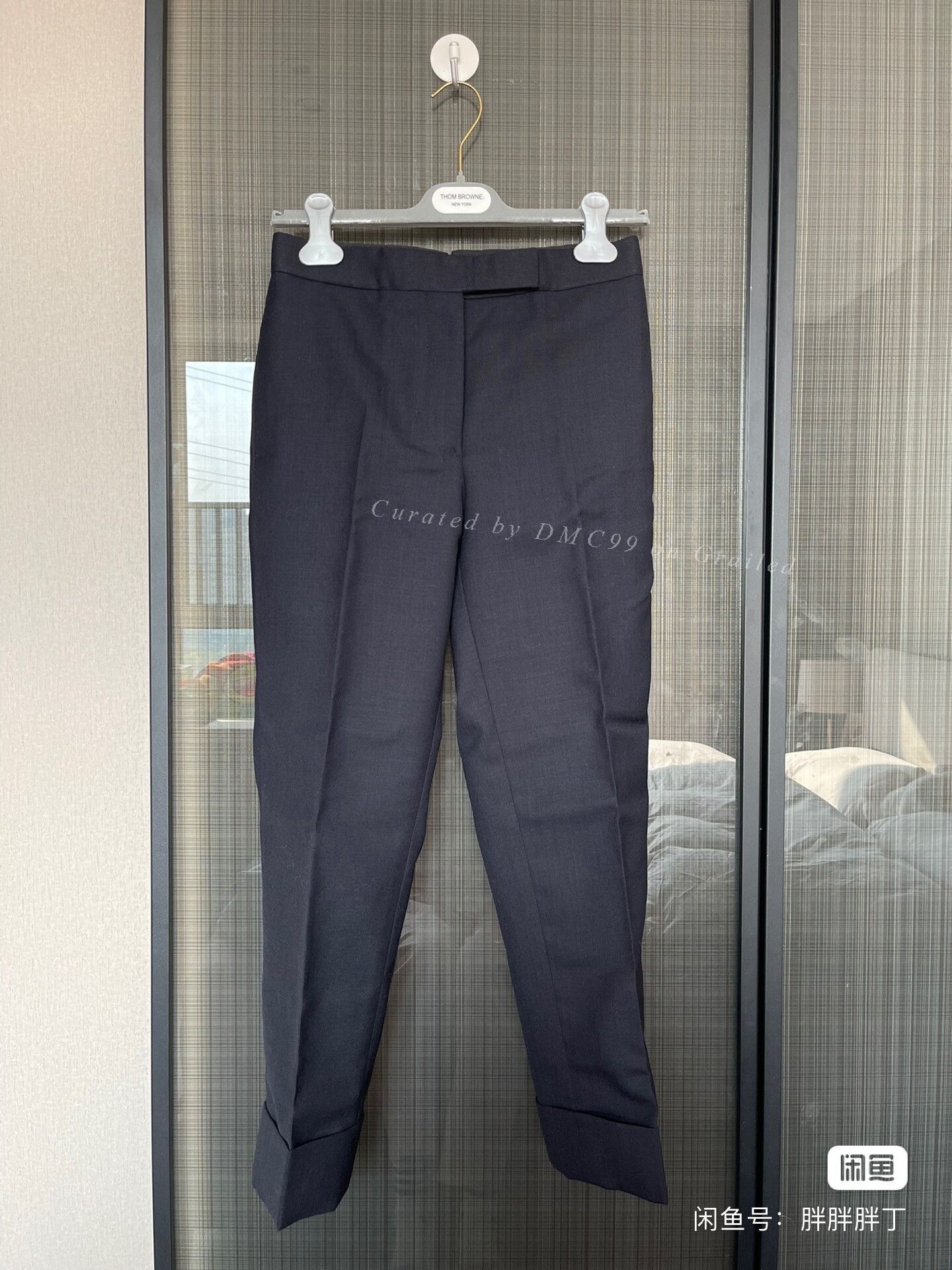 Thom Browne Thom Browne Women's Cropped Tailored Trousers Size 38" / US 16 / IT 52 - 1 Thumbnail