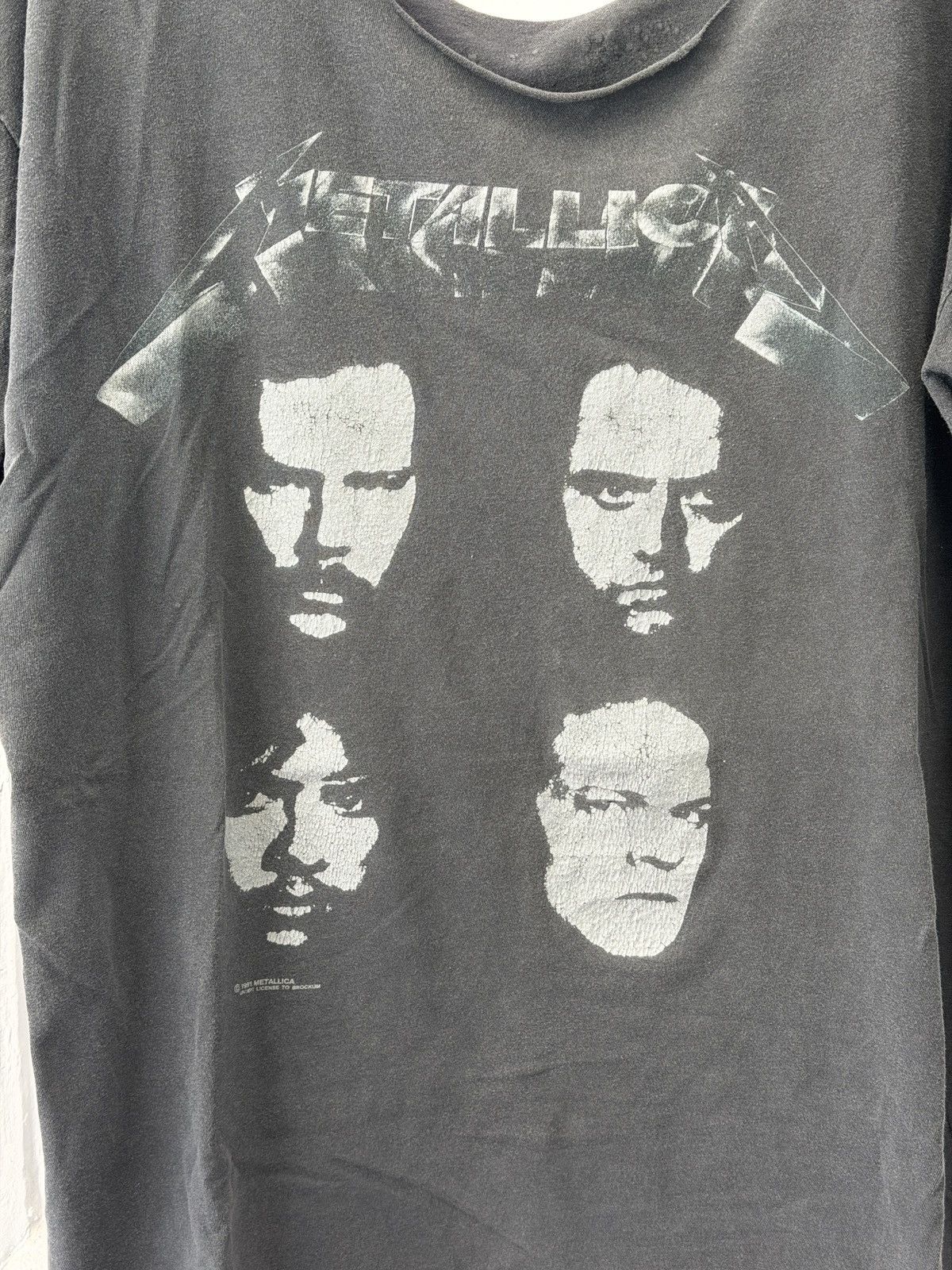 Metallica Vintage 90’s Metallica Black Tour Tee Size US L / EU 52-54 / 3 - 3 Thumbnail