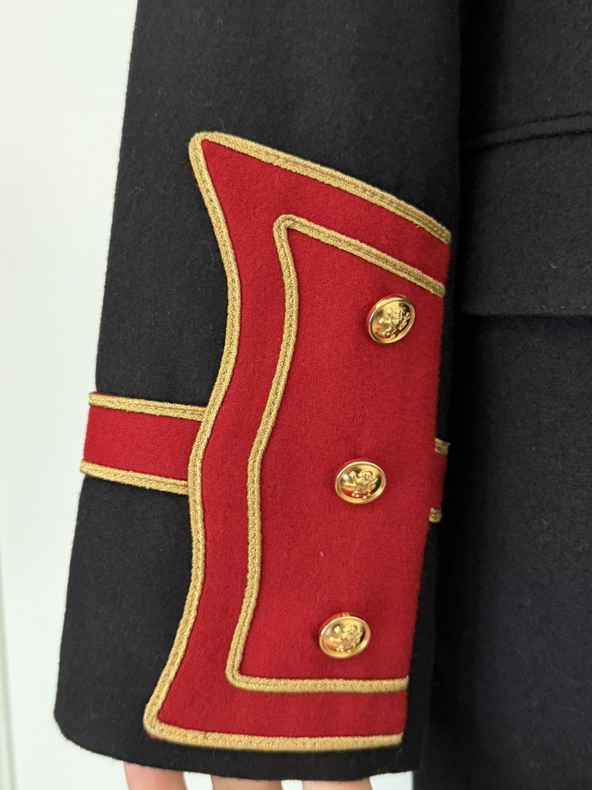 Saint Laurent Paris FW16 Palladium Officer Napoleon Blazer 46 Size US S / EU 44-46 / 1 - 3 Thumbnail