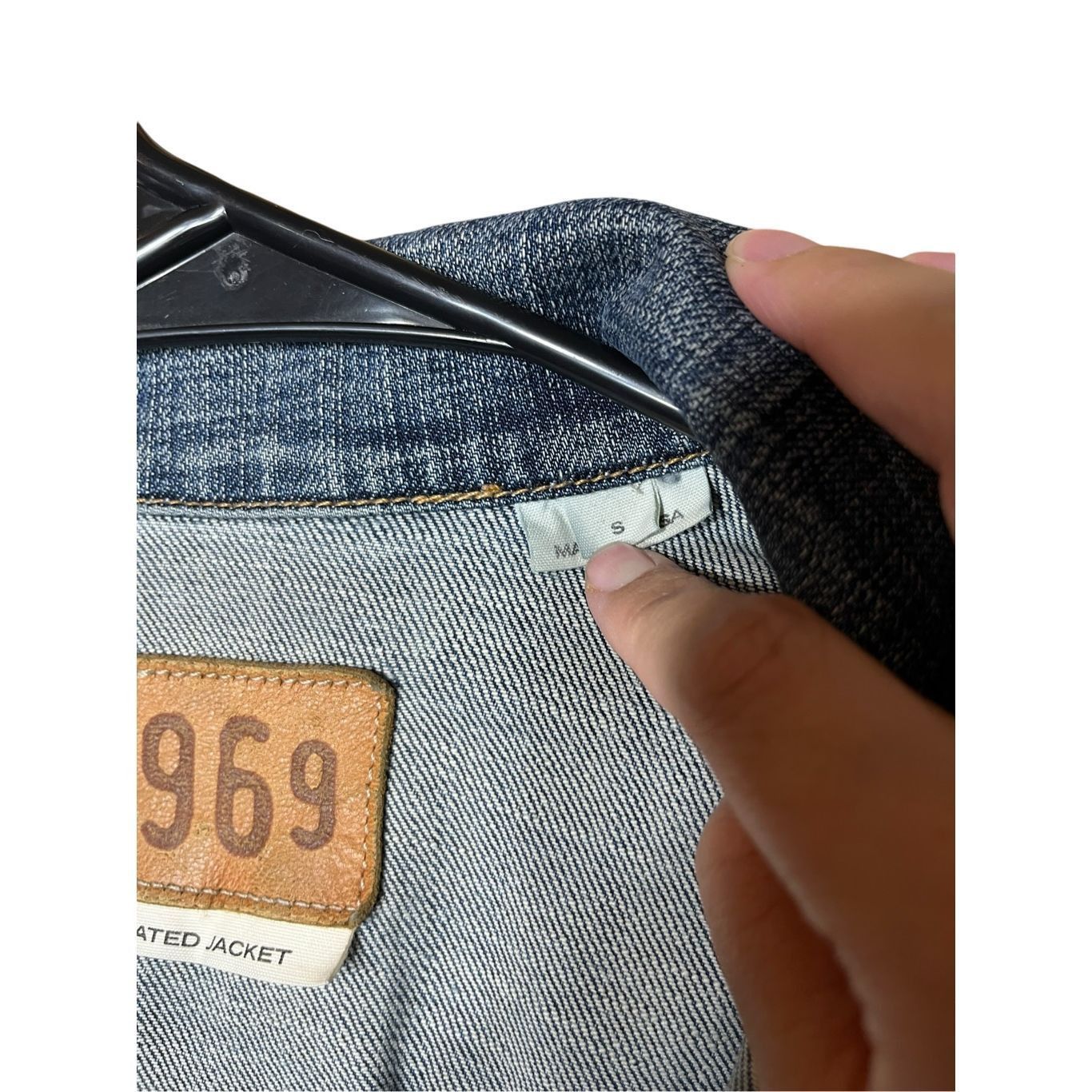 Gap Vintage GAP 1969 Jean Jacket Blue Denim Heritage Trucker Poc Size S / US 4 / IT 40 - 5 Thumbnail