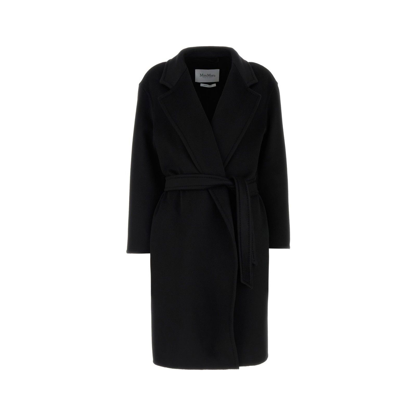MAX MARA Melinda Black Cashmere Coat New & Authentic (Women'