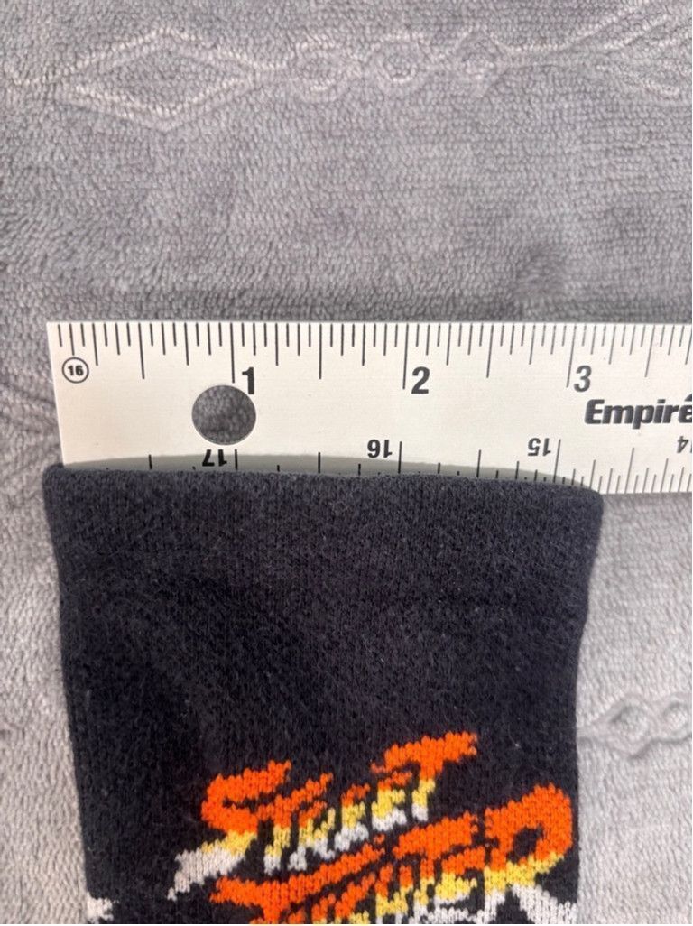 Stance Socks Men's Stance Socks, Street Fighter, M, Black/Orange Size ONE SIZE - 5 Thumbnail