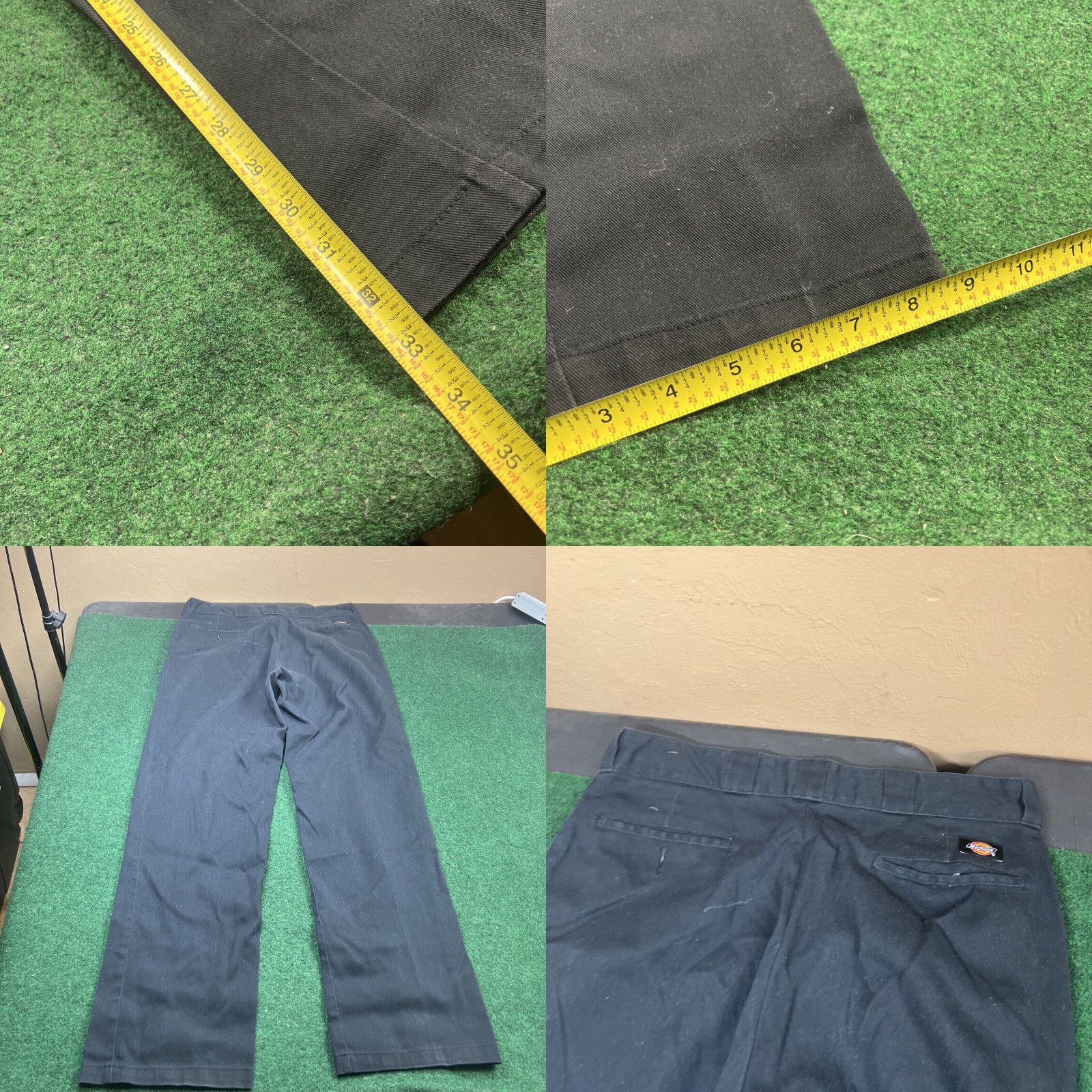 Dickies Dickies Pants Men's 36x34 874 Original Fit Black Work Pants FLEX Polyester Blend Size US 36 / EU 52 - 8 Thumbnail