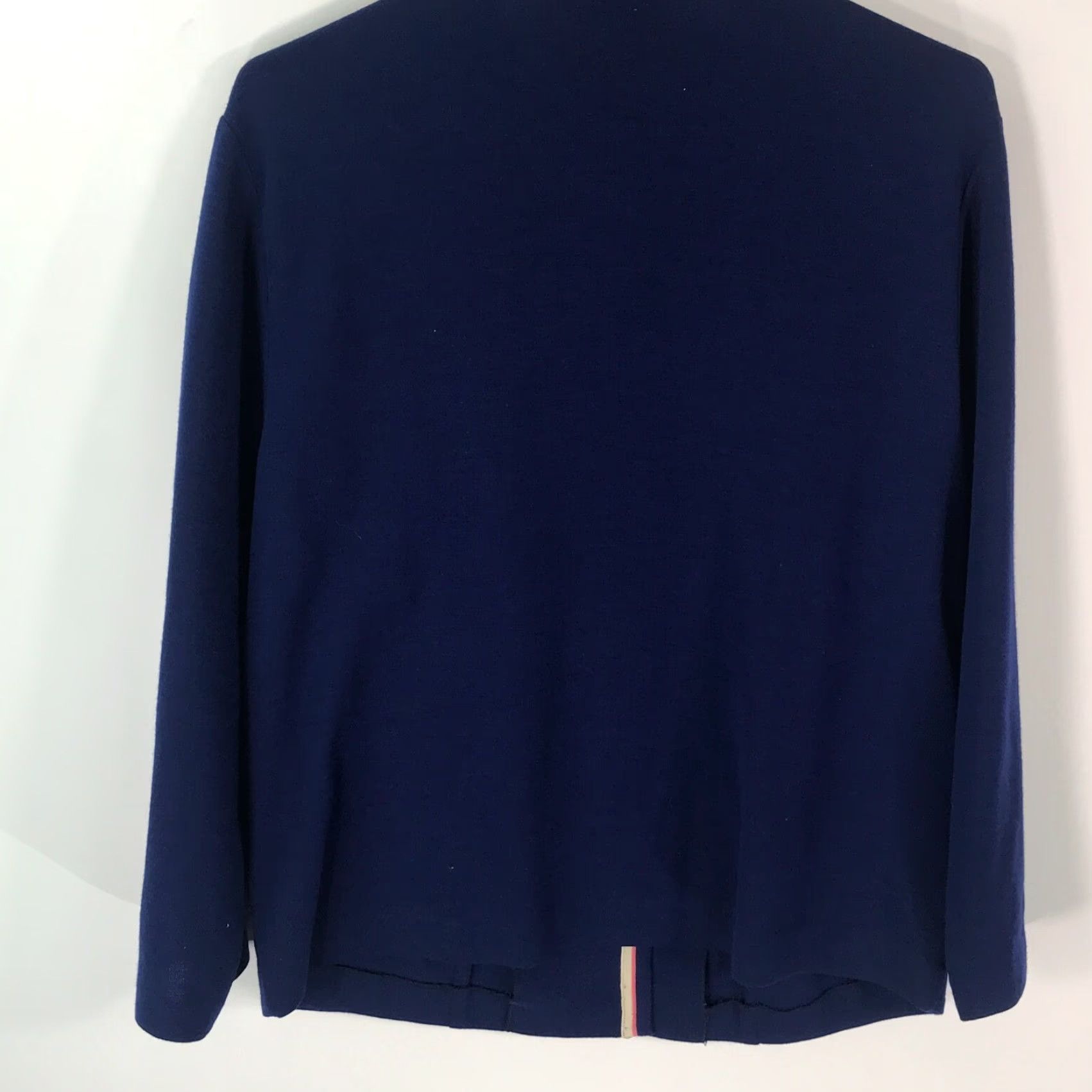 Vintage VINTAGE Reine Schurwolle Aviona Koblenzer Women Cardigan Sweater Blue Small - Button Front, Crew Neck, Pocket, Knit, Regular Fit, 100% Wolle Size S / US 4 / IT 40 - 2 Thumbnail