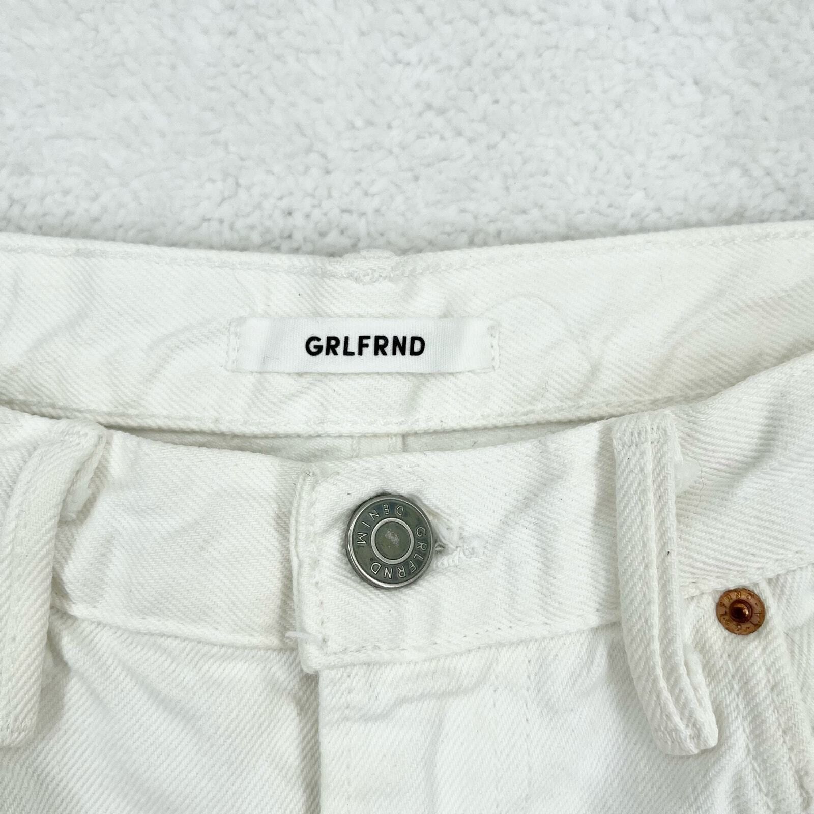 GRLFRND Grlfrnd Cheryl Ankle Skinny High Rise White Jeans Size 28 Size 28" / US 6 / IT 42 - 5 Thumbnail