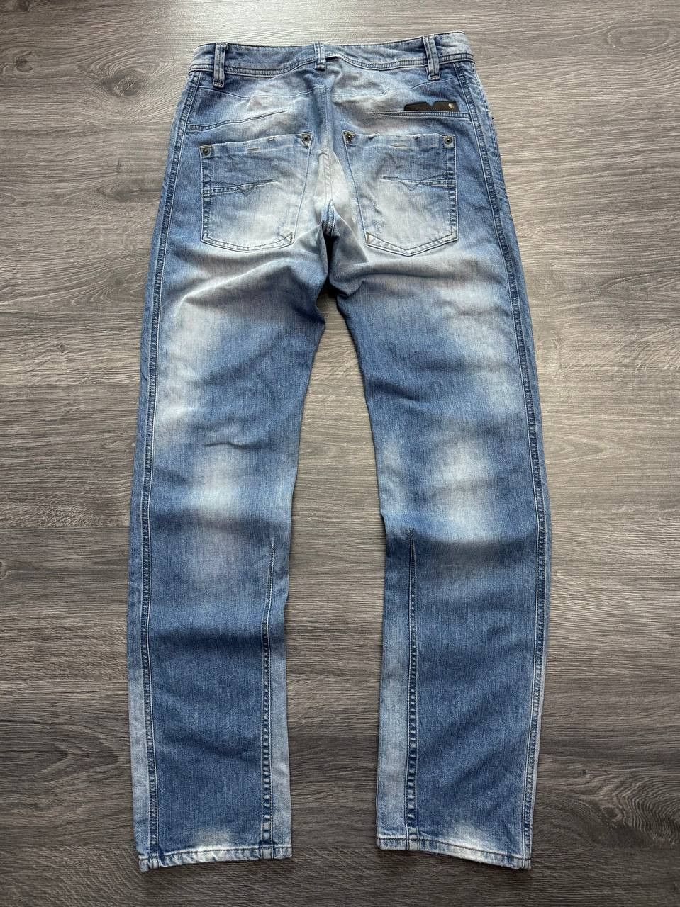 Diesel Vintage Diesel Darron Washed Regular Slim Tapered Jeans Size US 32 / EU 48 - 2 Thumbnail