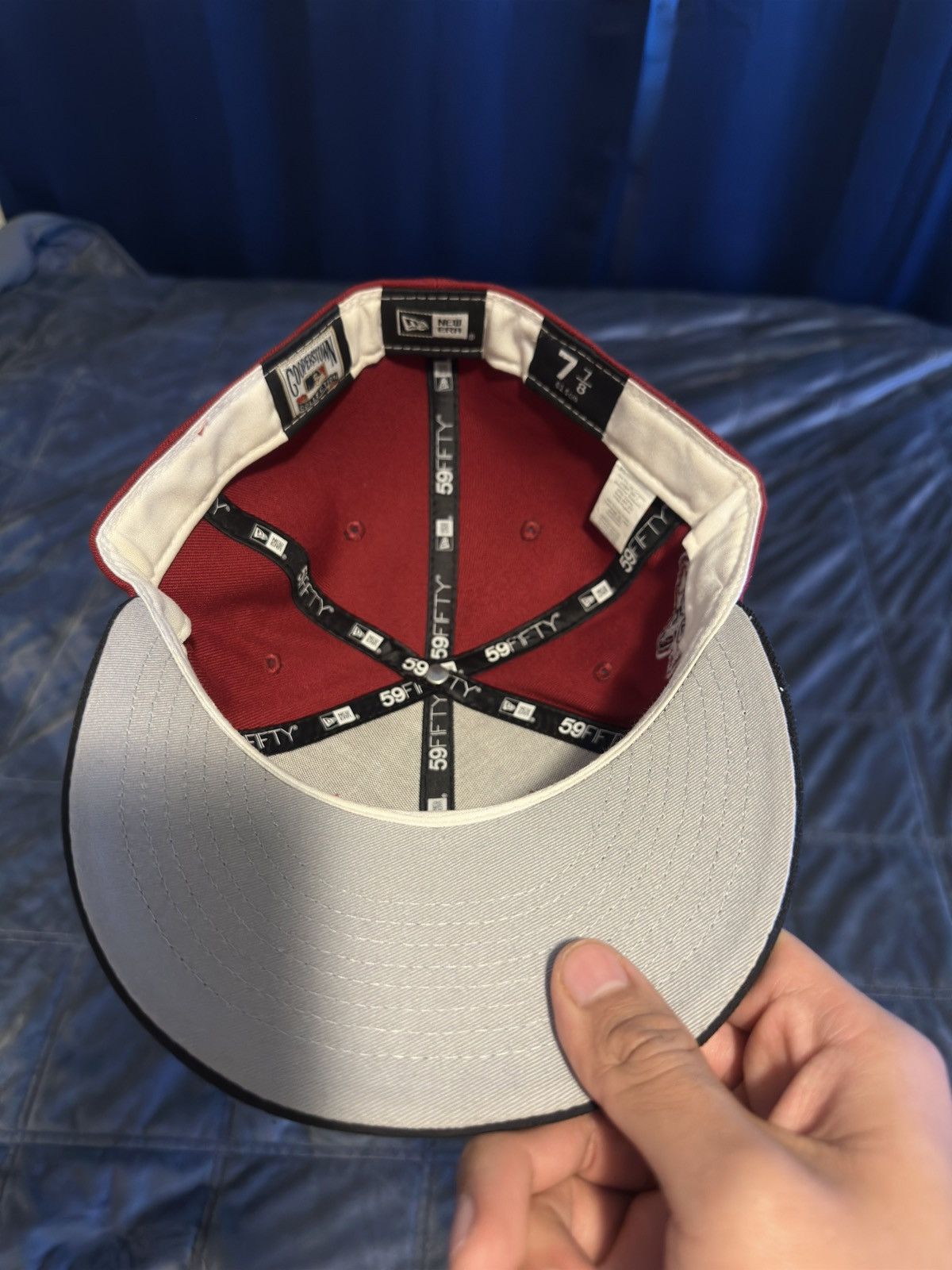 New Era New Era Arizona Diamondbacks 7 7/8 Fitted Hat Size ONE SIZE - 4 Thumbnail
