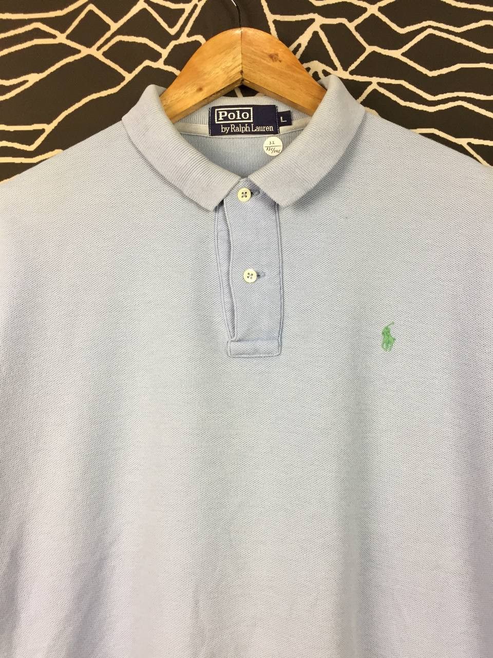 Polo Ralph Lauren Vtg Polo Ralph Lauren Small Pony Logo Pique Polo Shirt Size US L / EU 52-54 / 3 - 3 Thumbnail