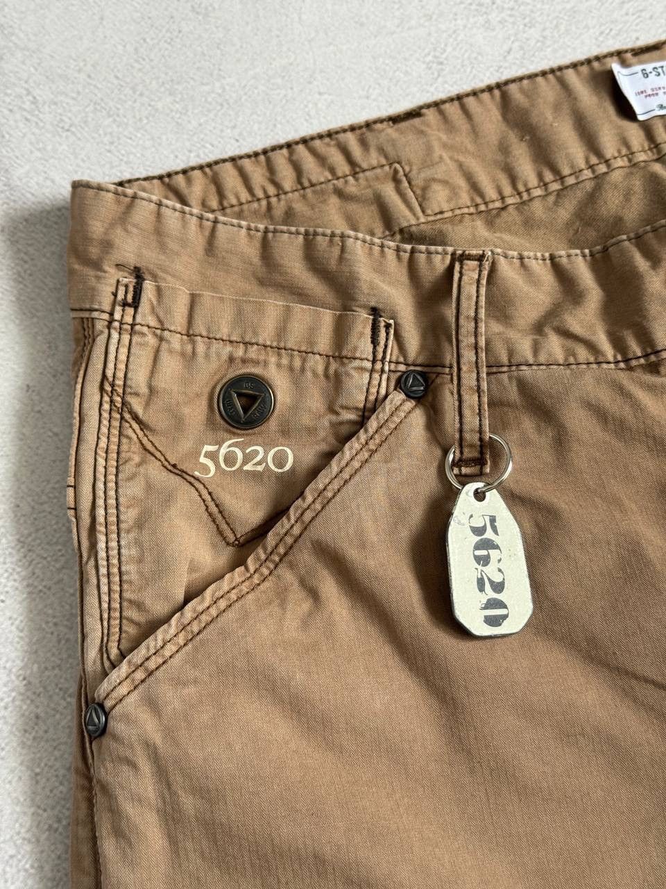 G-Star Vintage G Star Raw Pants Straight Big Logo Embroidered 96 Size US 34 / EU 50 - 10 Thumbnail