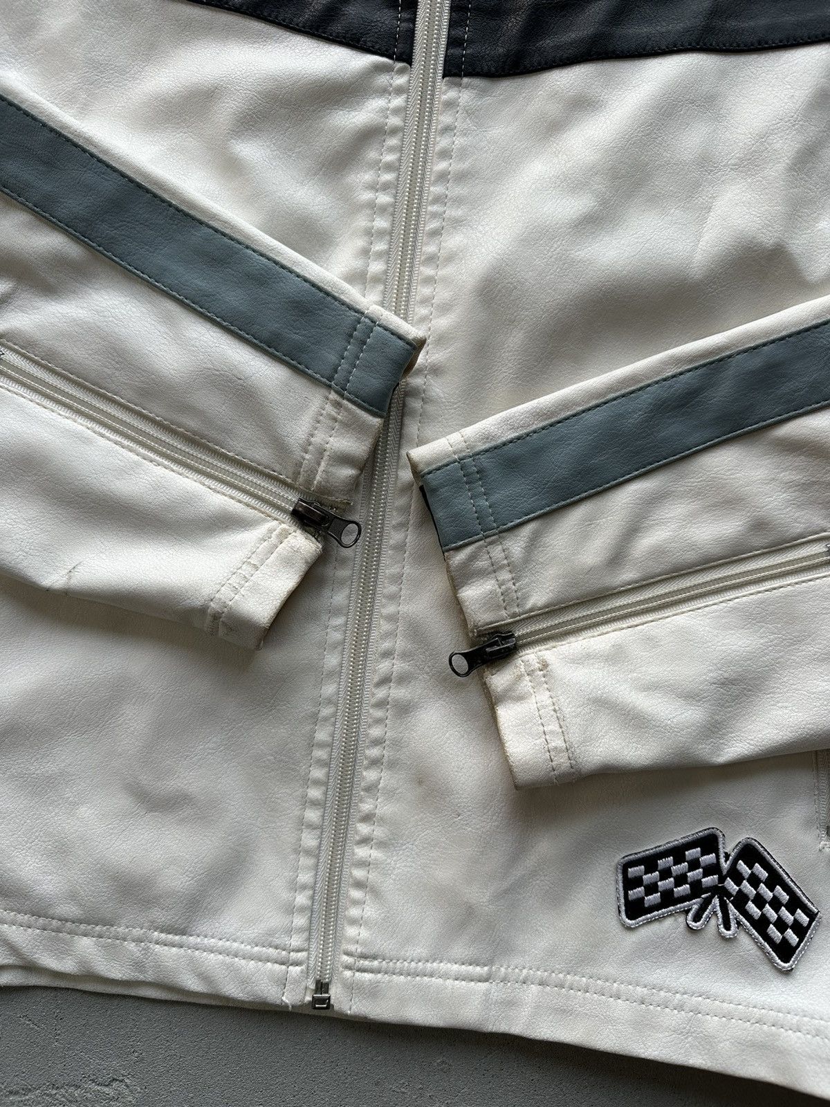 Vintage Vintage NASCAR Racing Leather Jacket Size US L / EU 52-54 / 3 - 7 Thumbnail