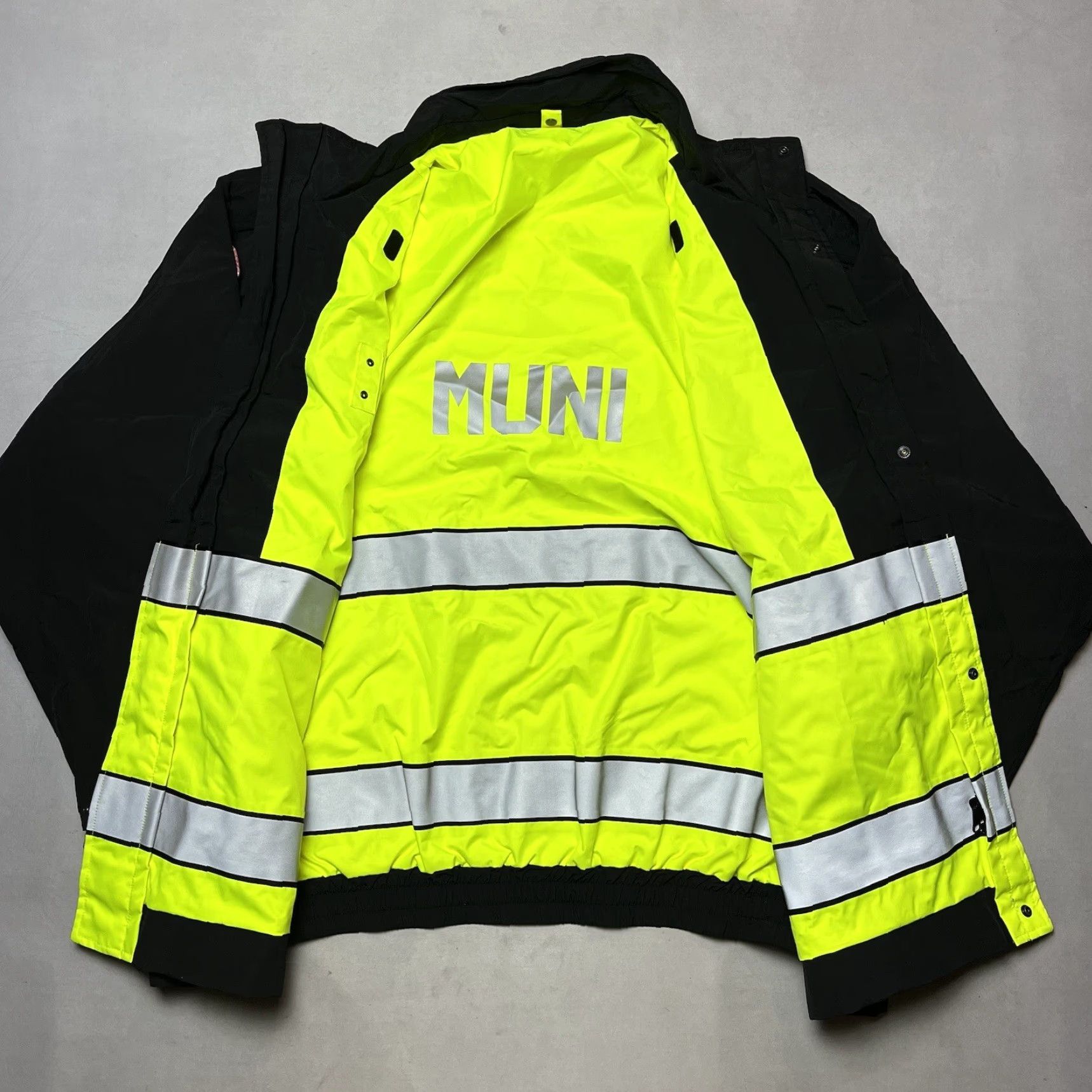 Vintage San Francisco Muni Reversible Operator Jacket NWT Size US XXL / EU 58 / 5 - 3 Thumbnail