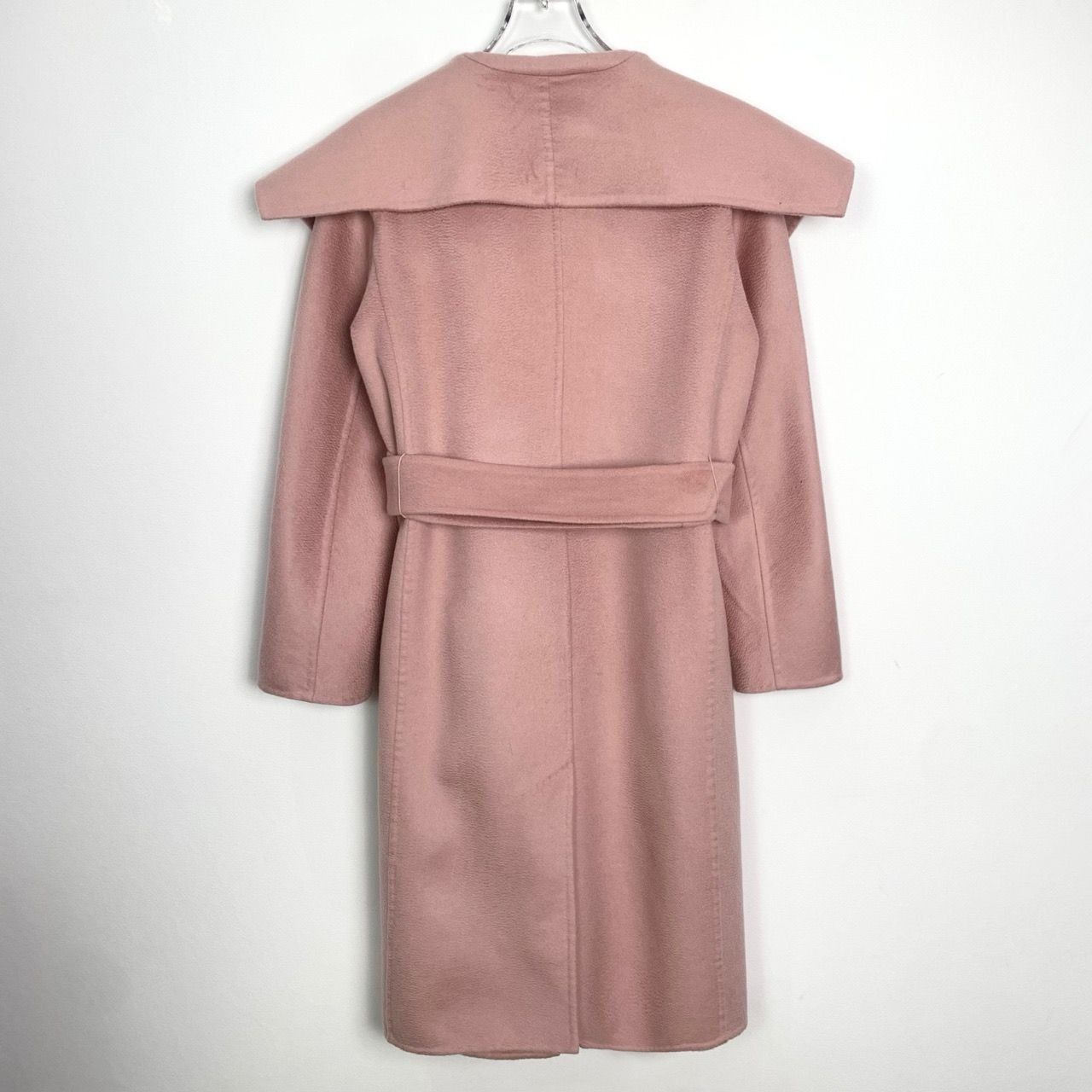 Max Mara Max Mara Womens Pink Cashmere Belted Overcoat Size 36 Size XS / US 0-2 / IT 36-38 - 6 Thumbnail