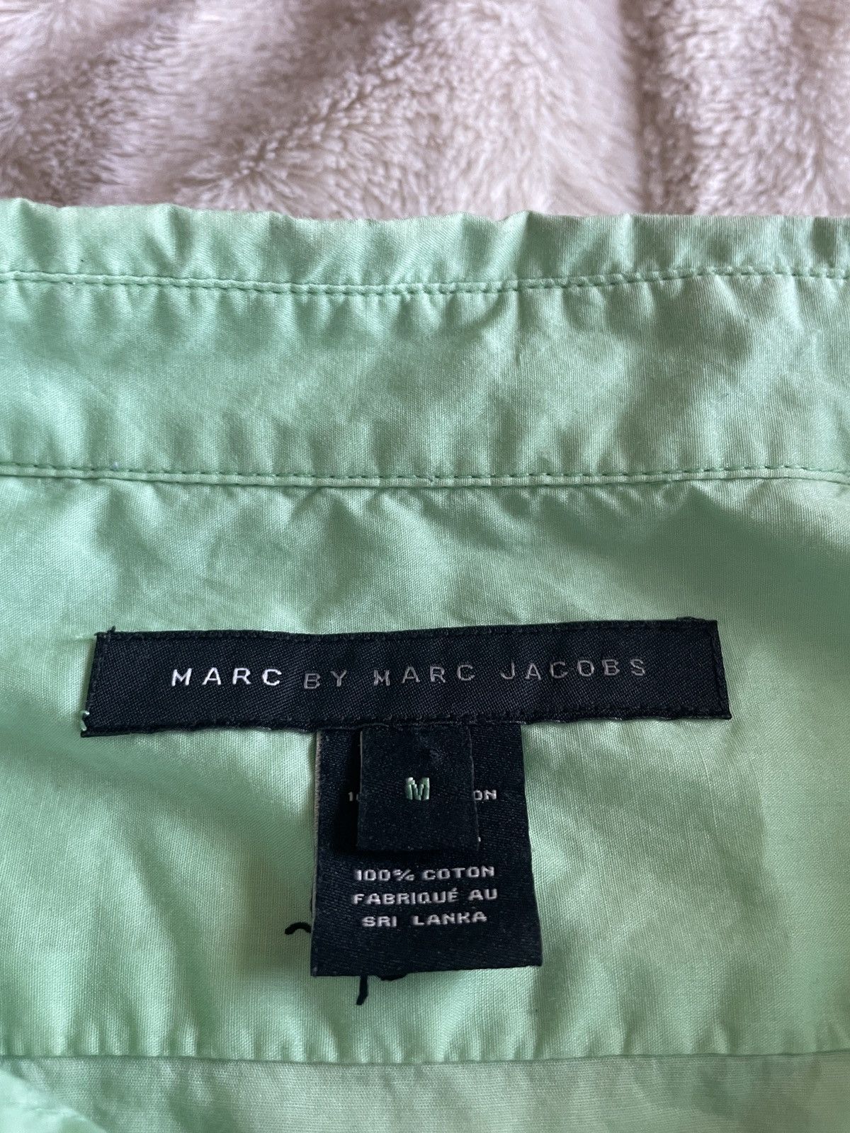 Marc by Marc Jacobs Pistachio Lady Bug SS cotton shirt Size US M / EU 48-50 / 2 - 10 Thumbnail
