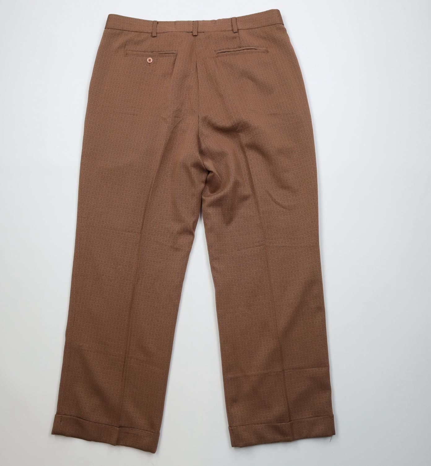 Vintage Vintage 90s Streetwear Knit Geometric Wide Leg Chino Pants Size US 38 / EU 54 - 8 Thumbnail