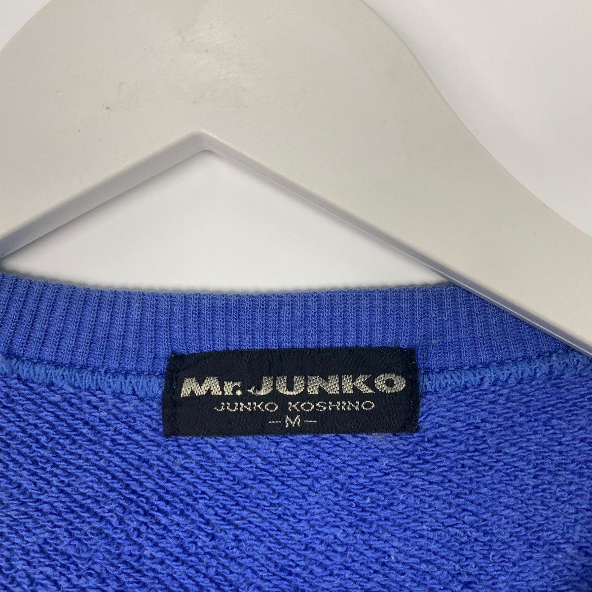 Other Vintage Mr Junko by Junko Koshino Sweatshirt Crewneck Blue Size US M / EU 48-50 / 2 - 7 Thumbnail
