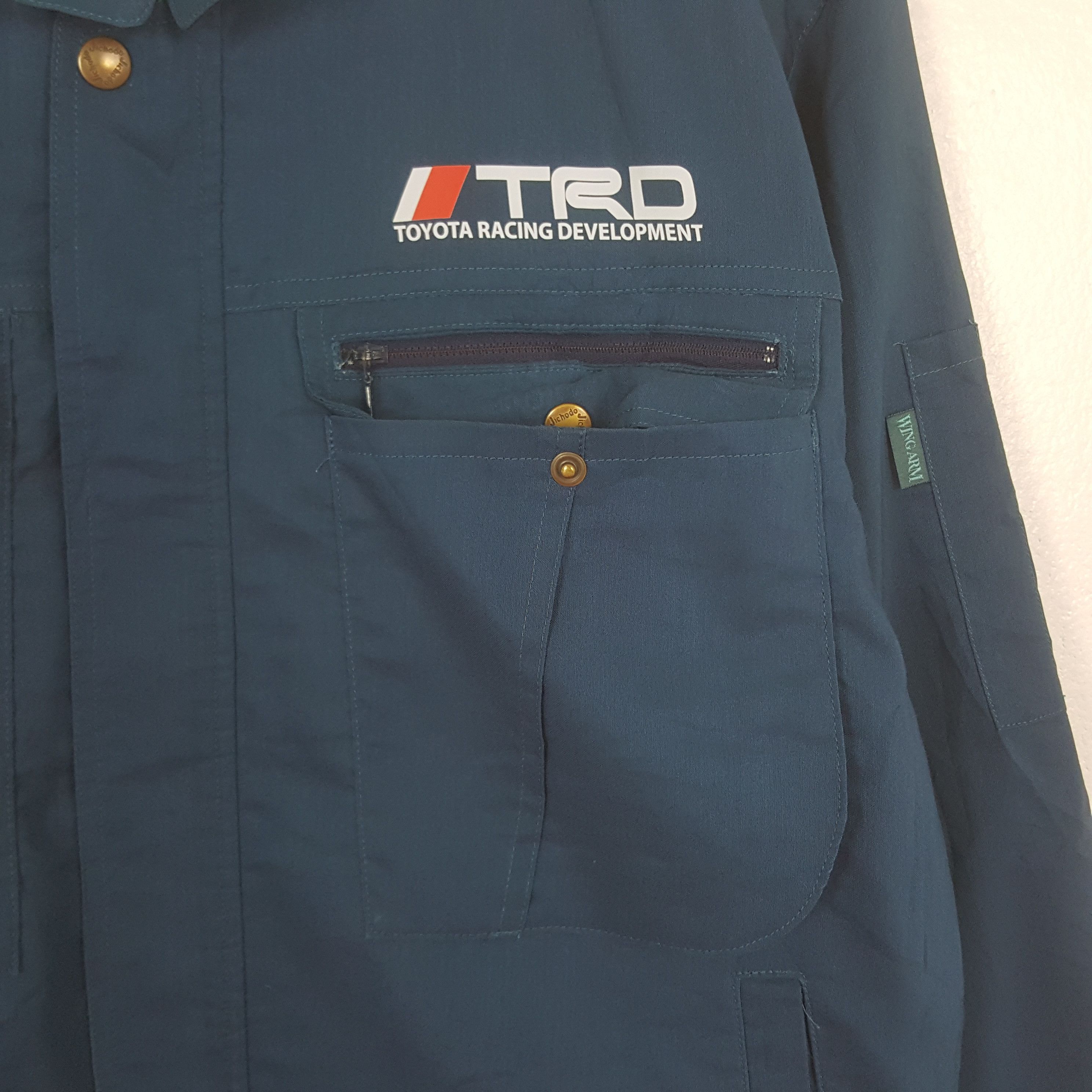 Japanese Brand Vintage Toyota Racing TRD Custom Worker Japan Jacket Size US M / EU 48-50 / 2 - 4 Thumbnail