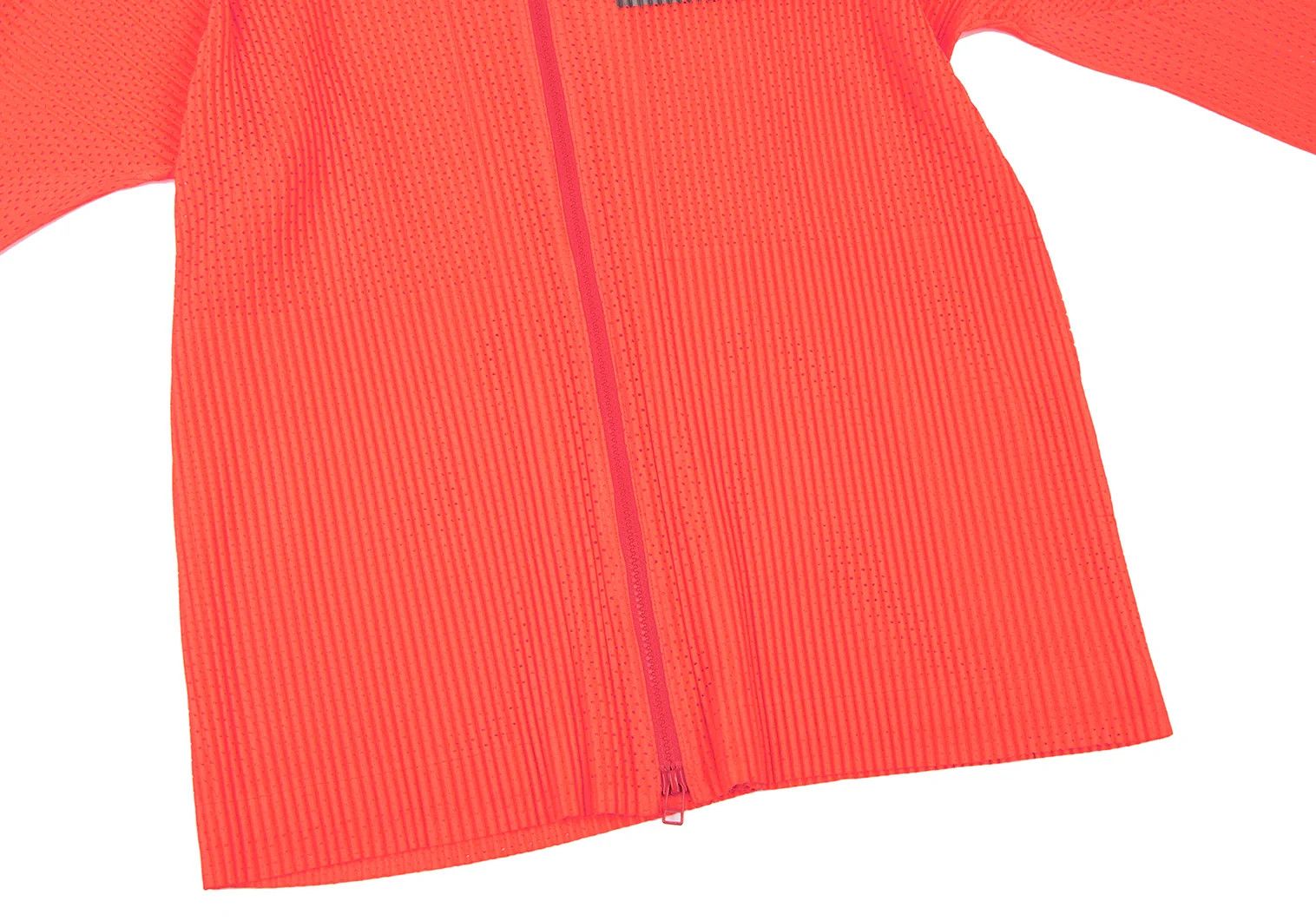 Issey Miyake Mesh Pleats Zip Jacket in Orange 4 Size US XL / EU 56 / 4 - 11 Thumbnail