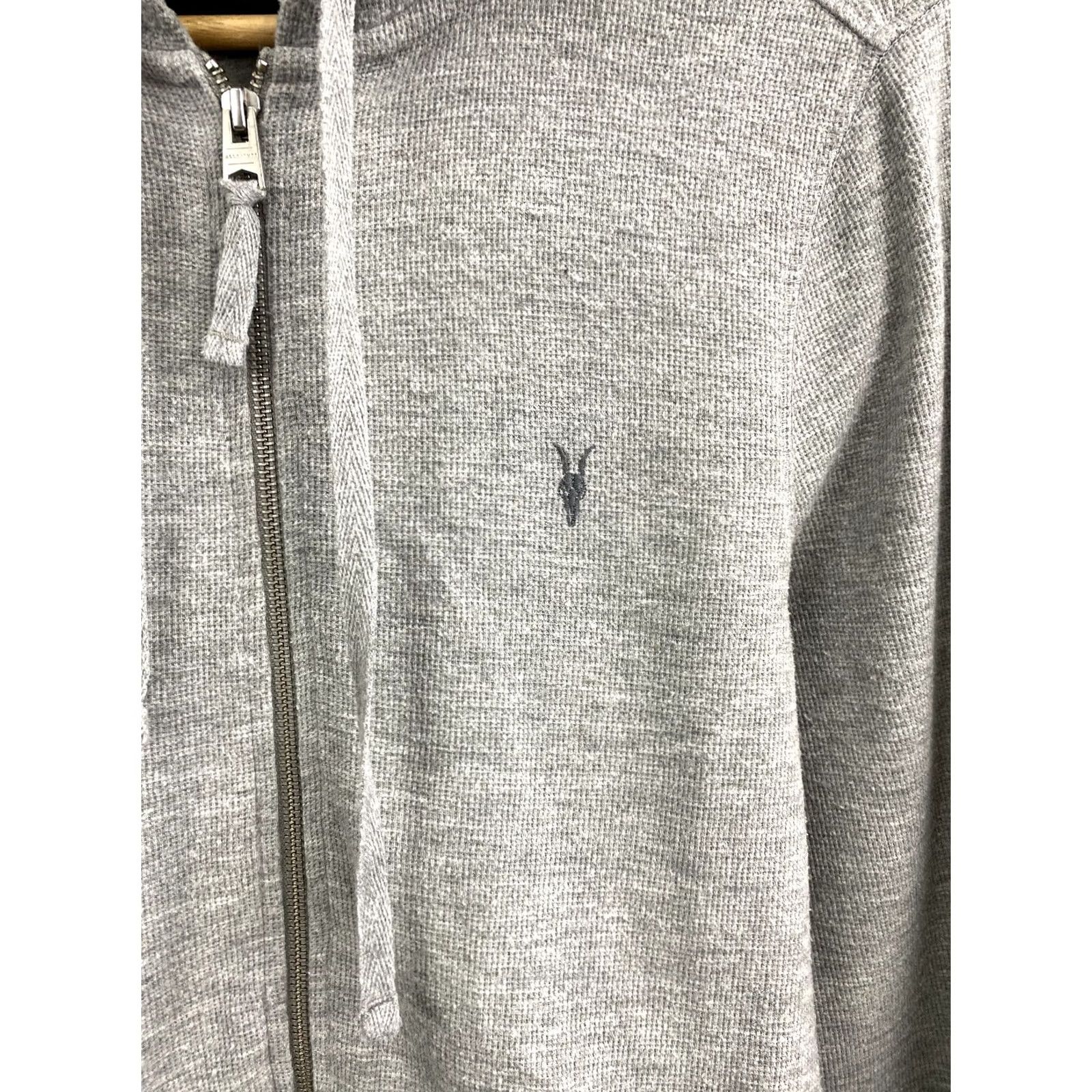Allsaints VINTAGE AllSaints Hoodie Zip Retro Japan Style Grey S Men Shirt? Size US S / EU 44-46 / 1 - 4 Thumbnail
