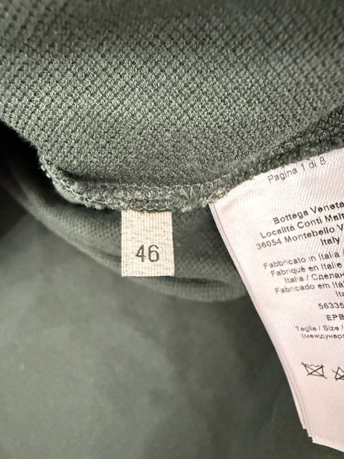 Bottega Veneta Bottega Veneta Polo Size US L / EU 52-54 / 3 - 13 Thumbnail