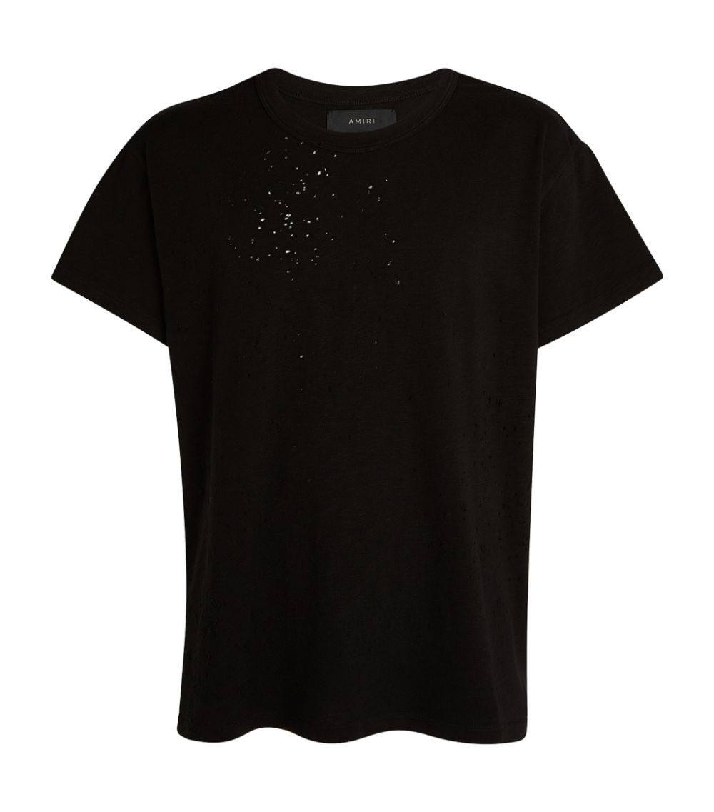 Amiri o1mle0424 Shotgun T-Shirt in Black Size US XS / EU 42 / 0 - 1 Thumbnail